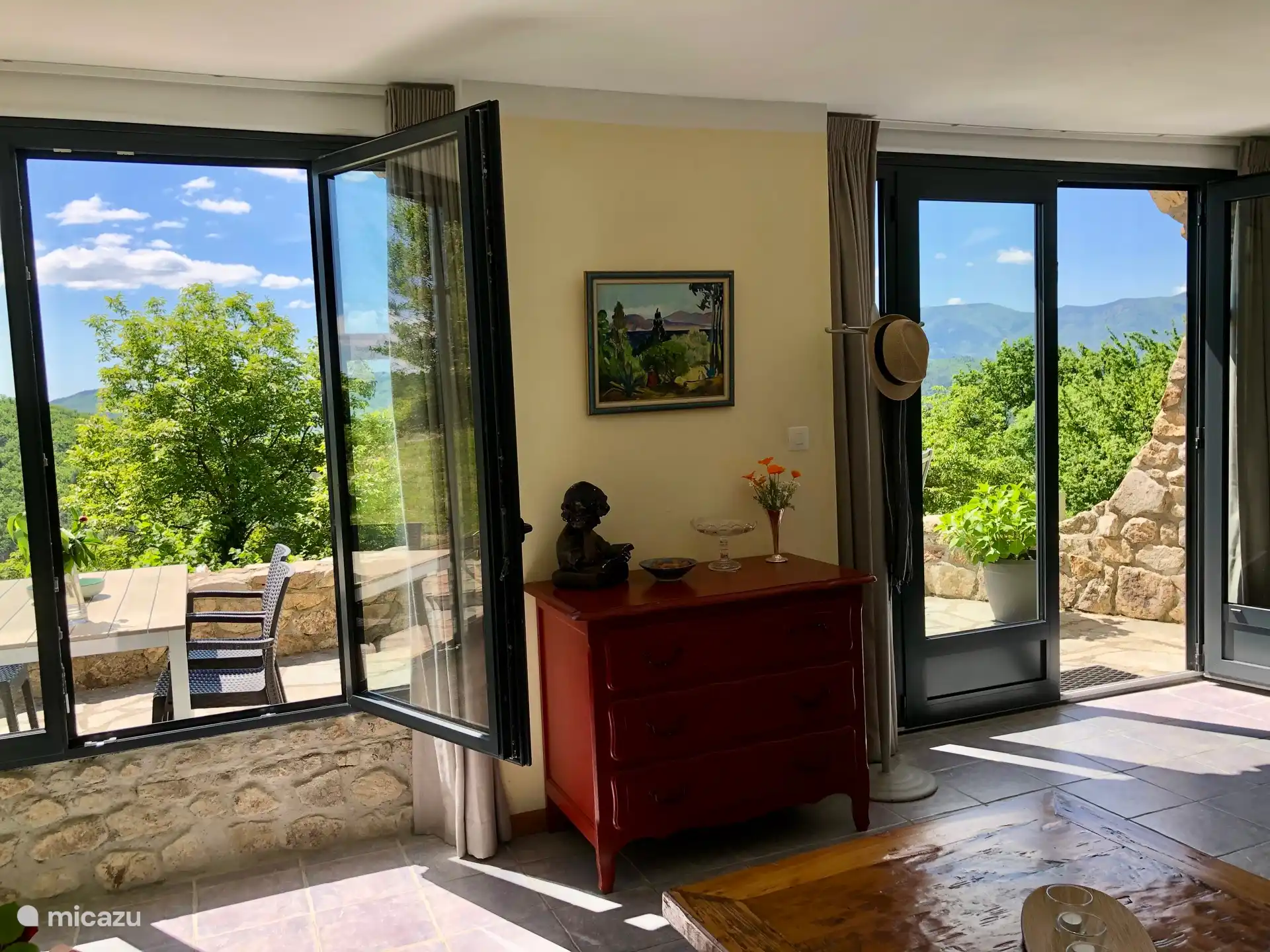 View from the living room