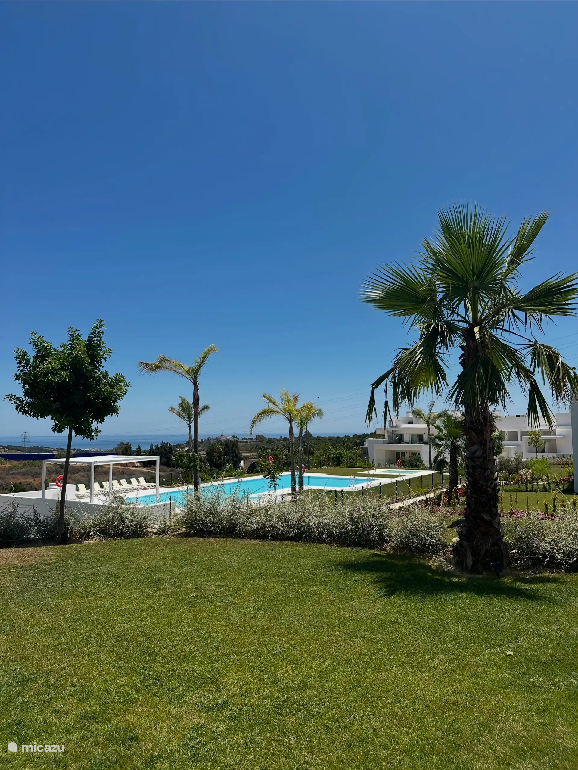 Our private garden.
Pool, 2 steps away from Casa El Rey 