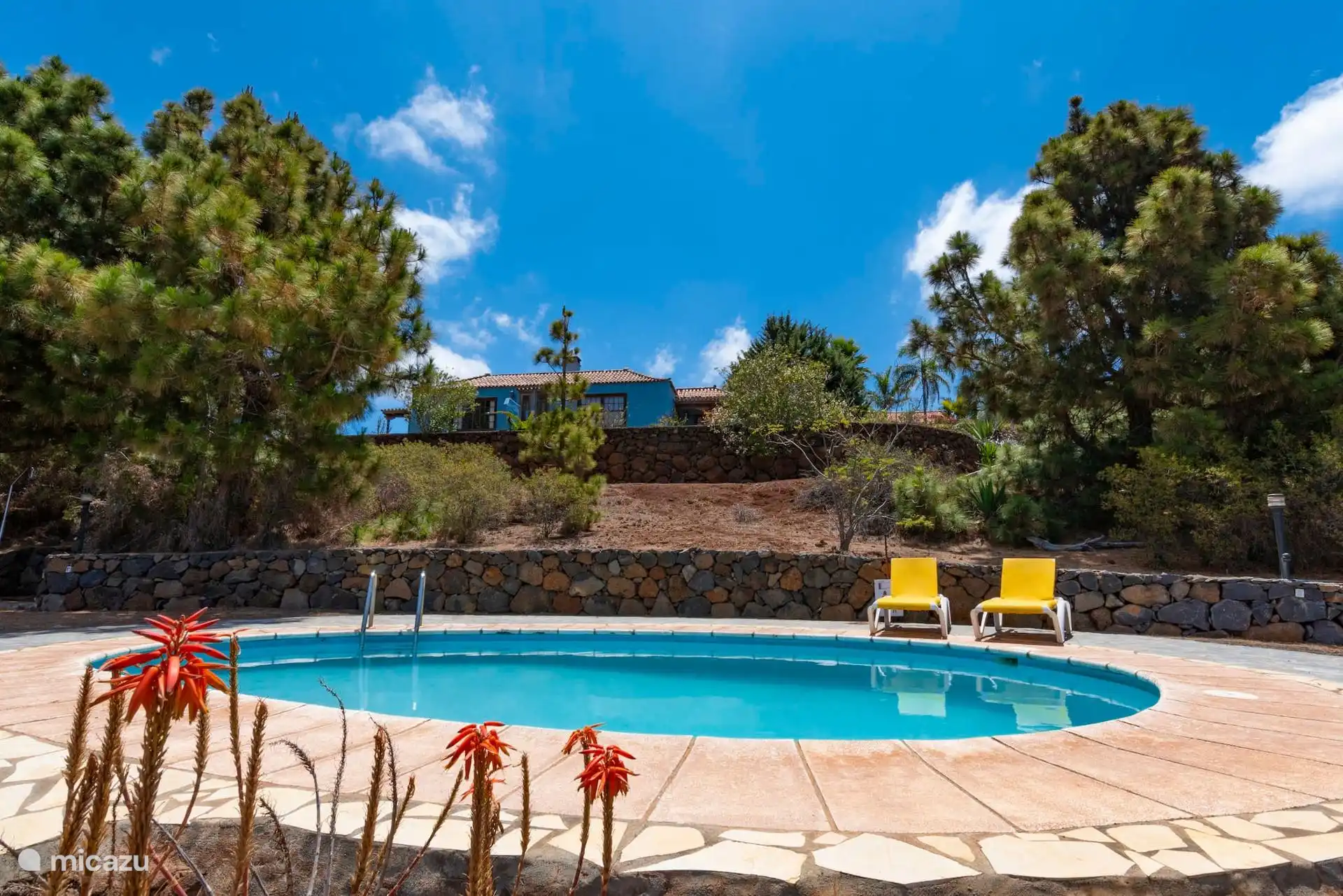 El Hondito A – Puntagorda, Schwimmbad in Spanien, La Palma, Puntagorda - gîte / hütte