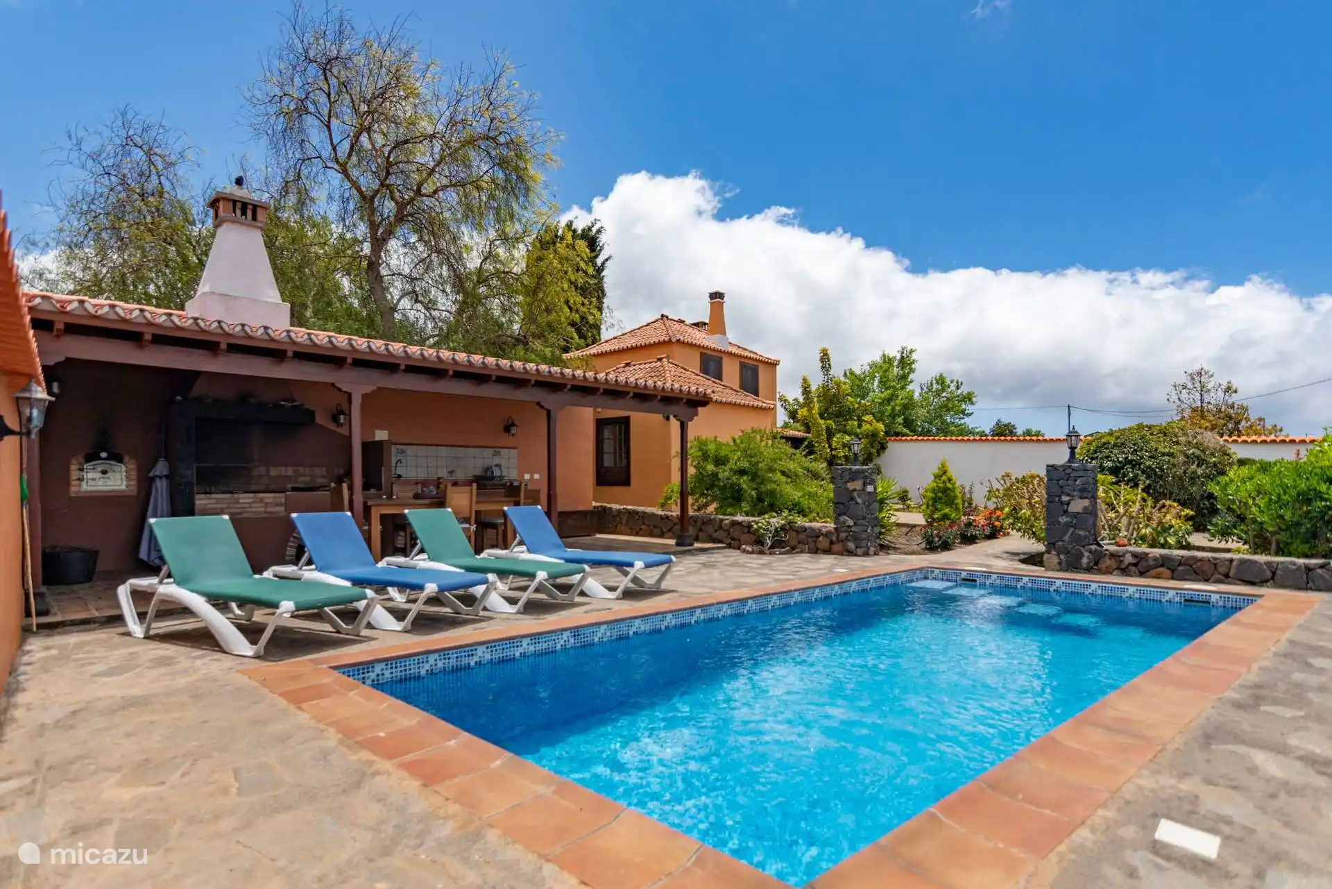 El Fayal - Puntagorda with swimming pool in Spain, La Palma, Puntagorda - gîte / cottage