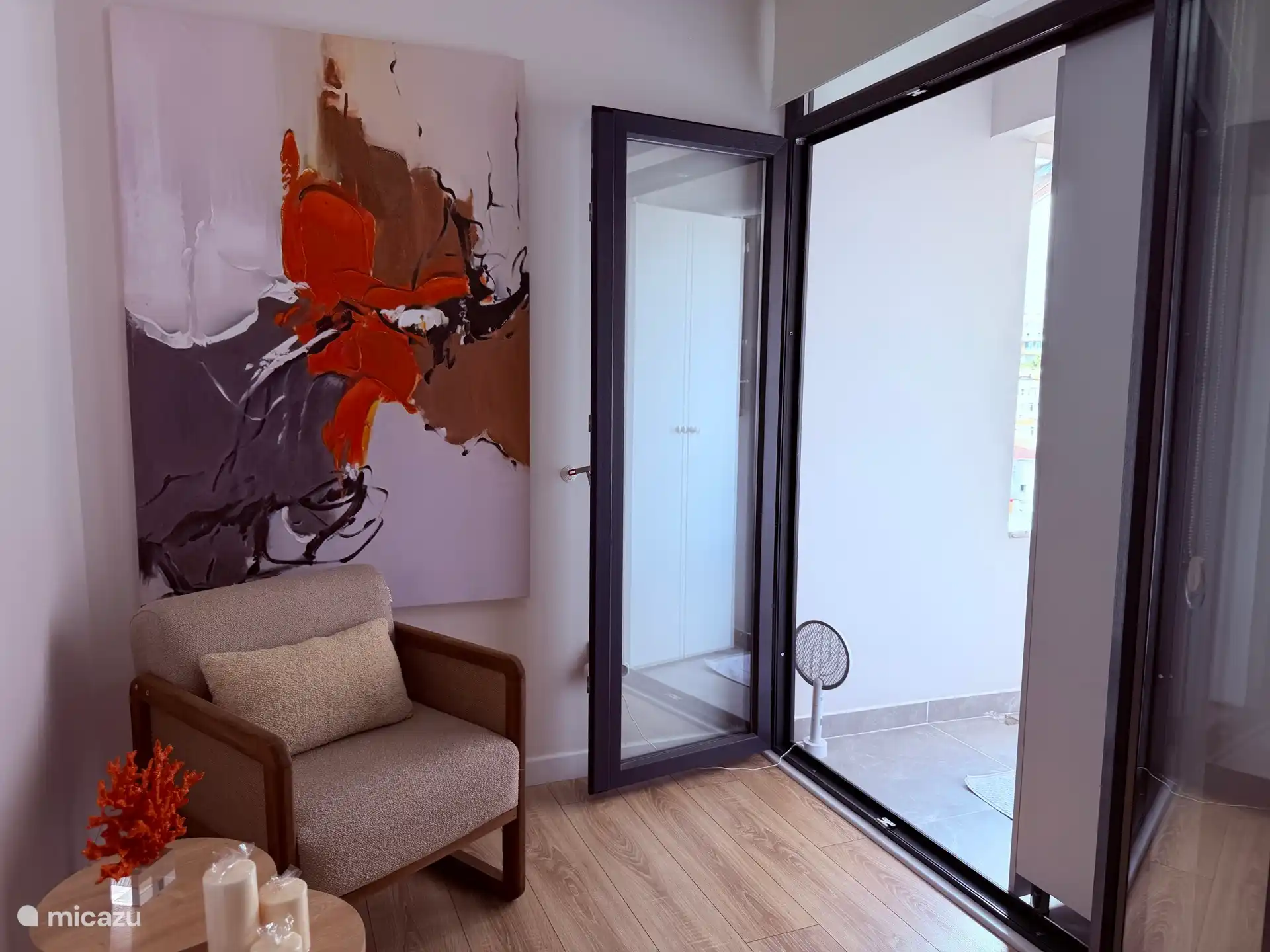 Master bedroom balkon