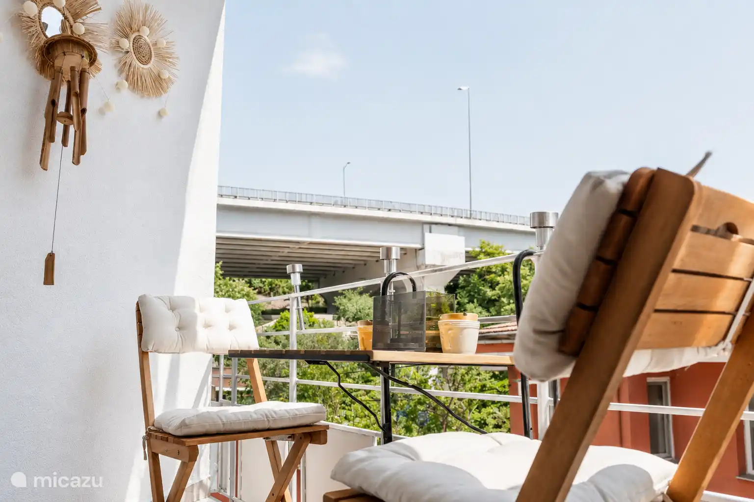Balkon en brug