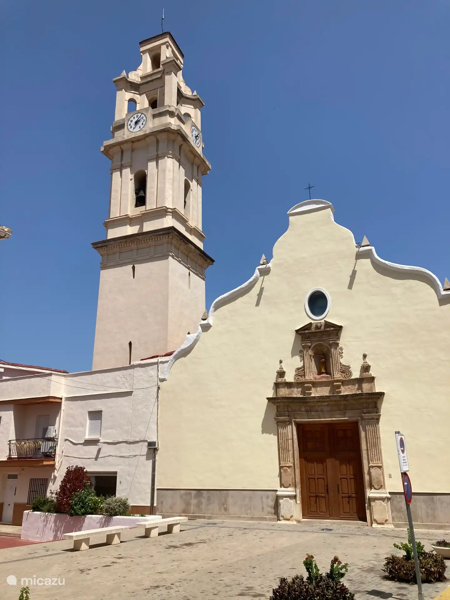 Charmant kerkje in Xeresa.