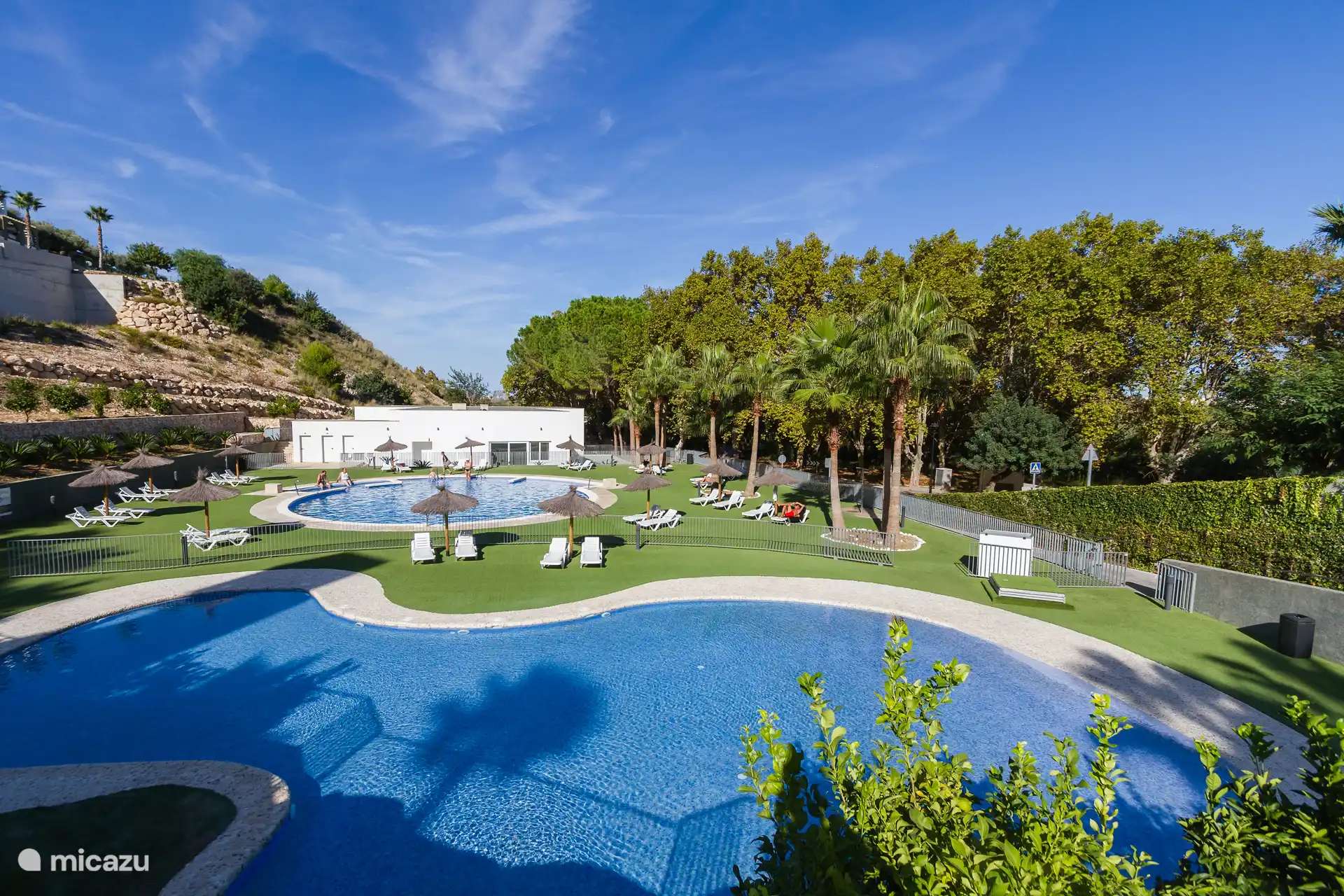 Communal swimming pool 