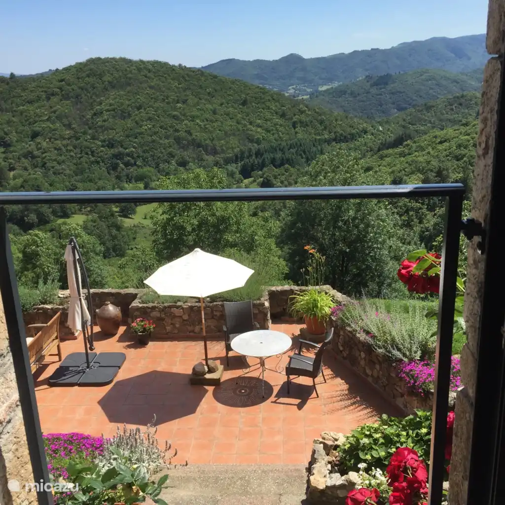 Charmante studio met prachtige view