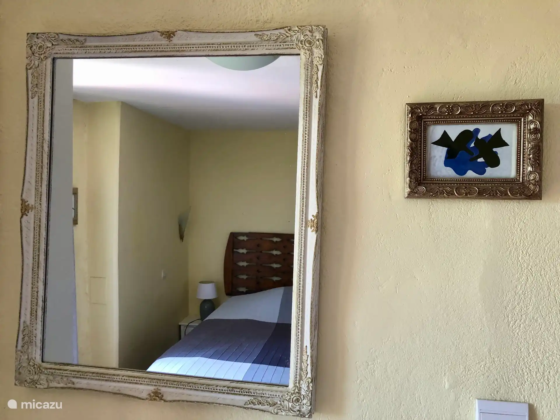Spiegel in de slaapkamer