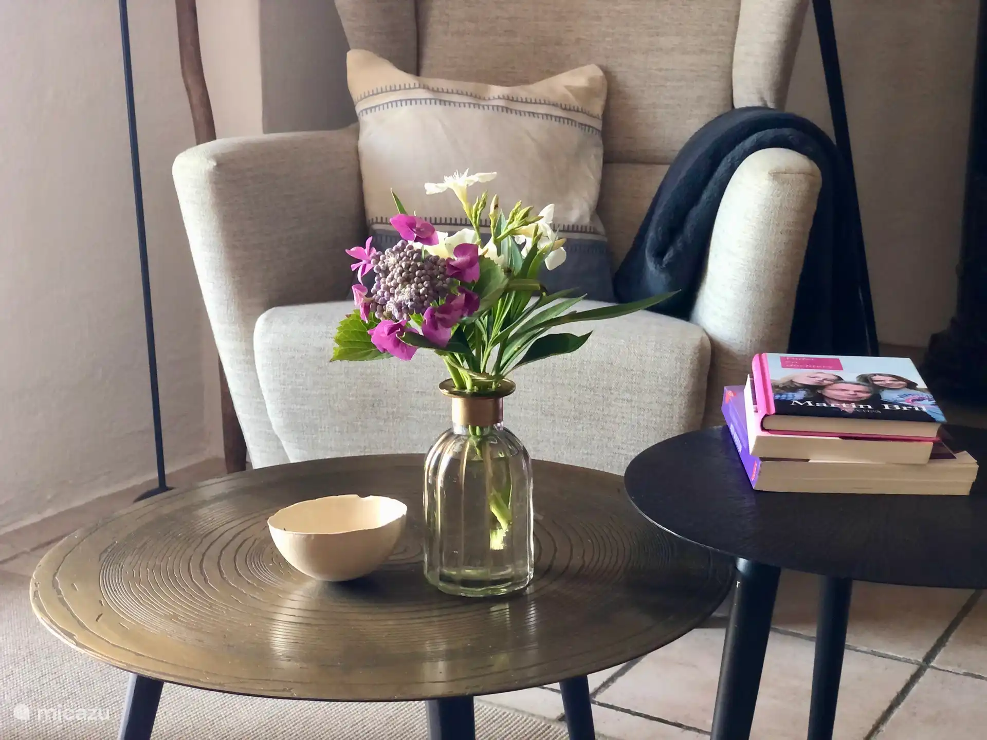 Een fijne fauteuil in de woonkamer