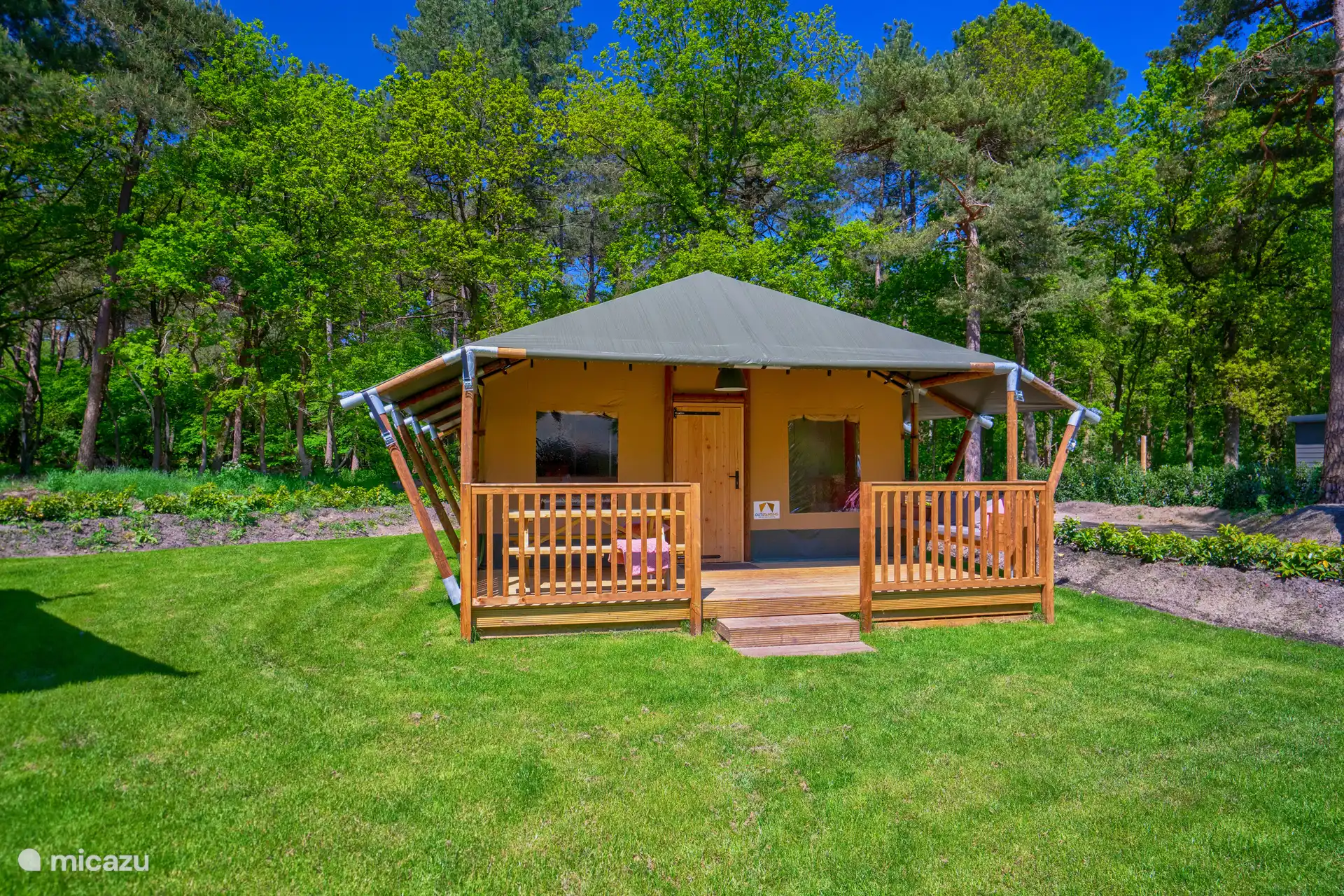 glamping / safaritent / yurt huren in Nederland, Drenthe, Diever – Glamping Safari Cottage 