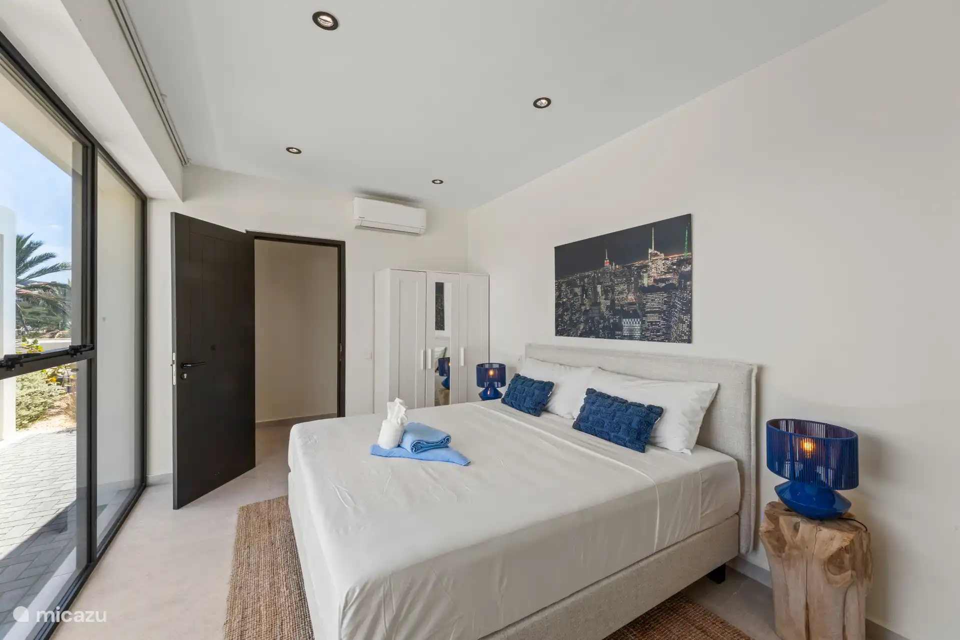 Schlafzimmer 4 im Erdgeschoss.