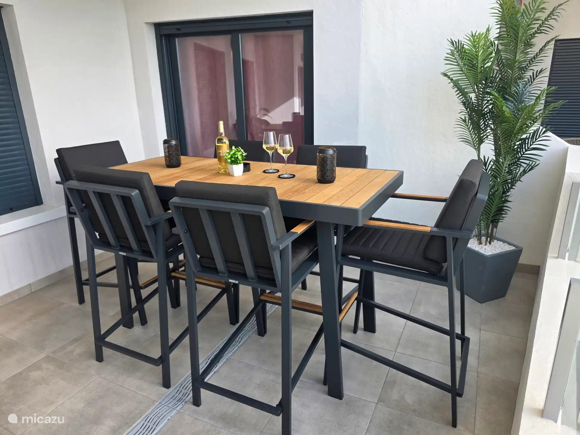Dinner set terras