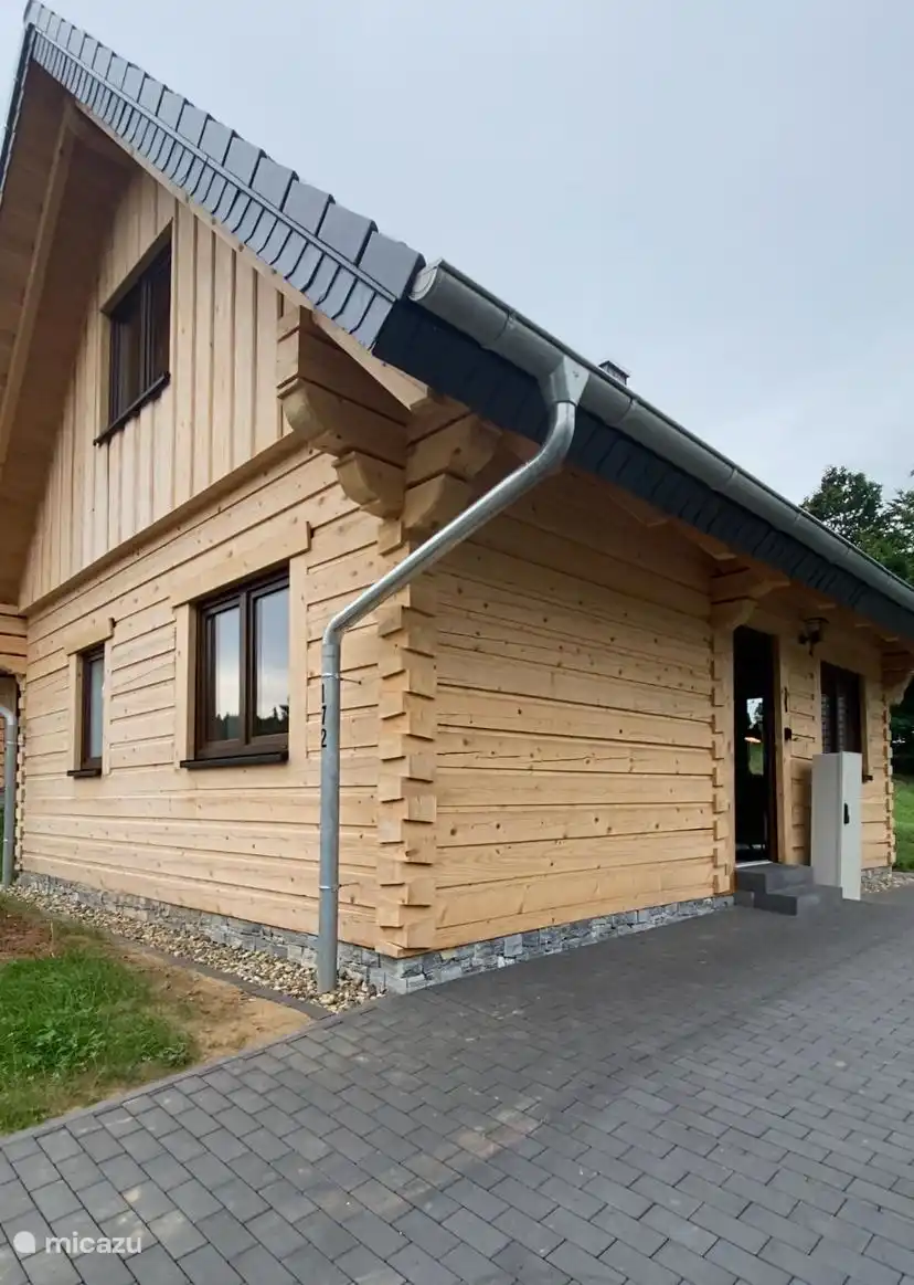 front house with parking