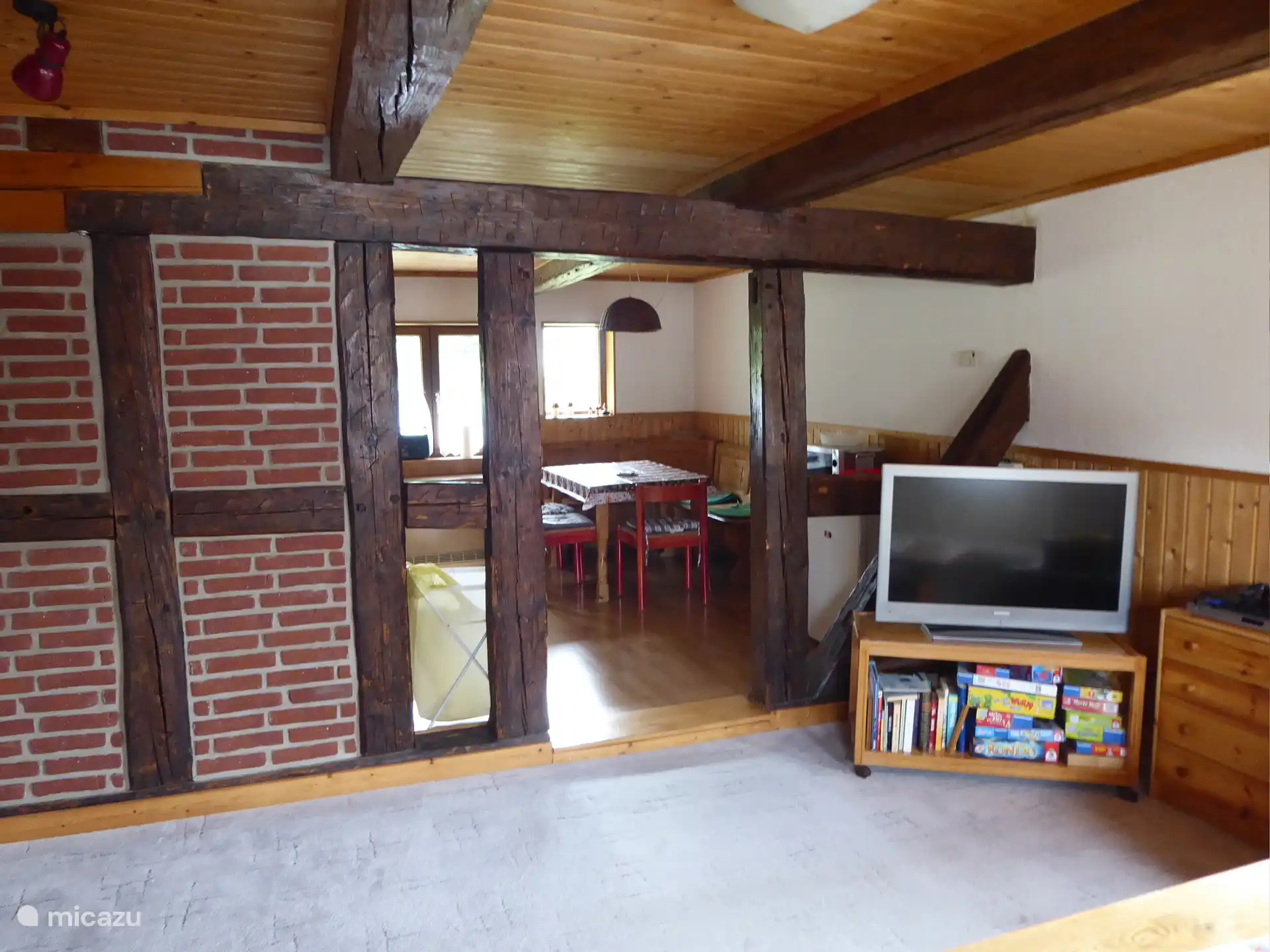 Woonkamer en keuken/eetkamer