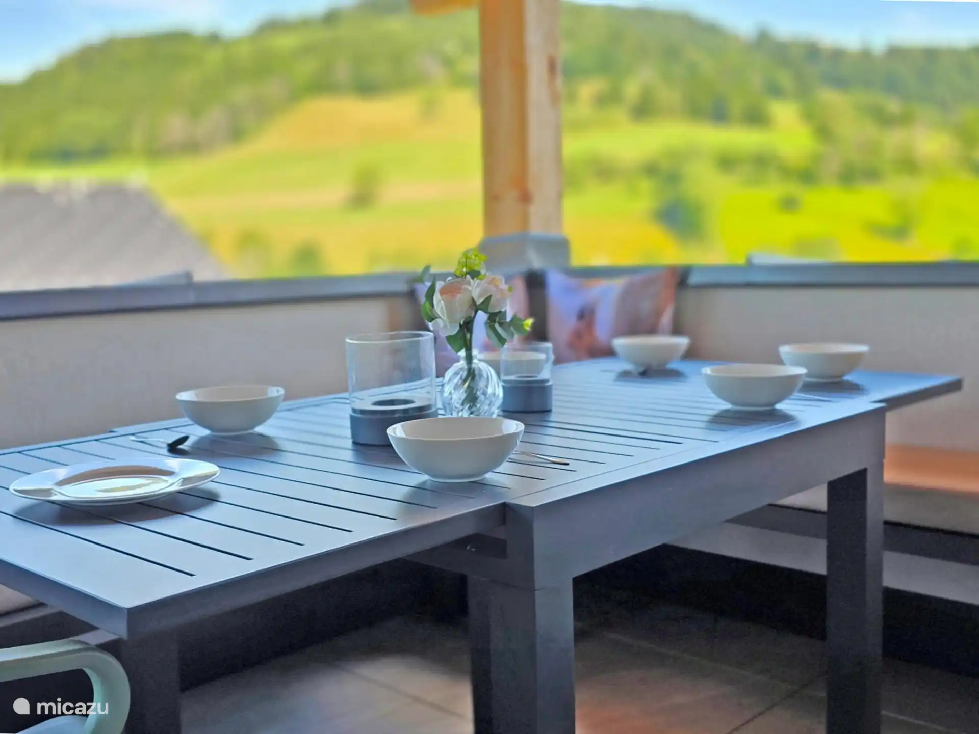 Balcon, couvert