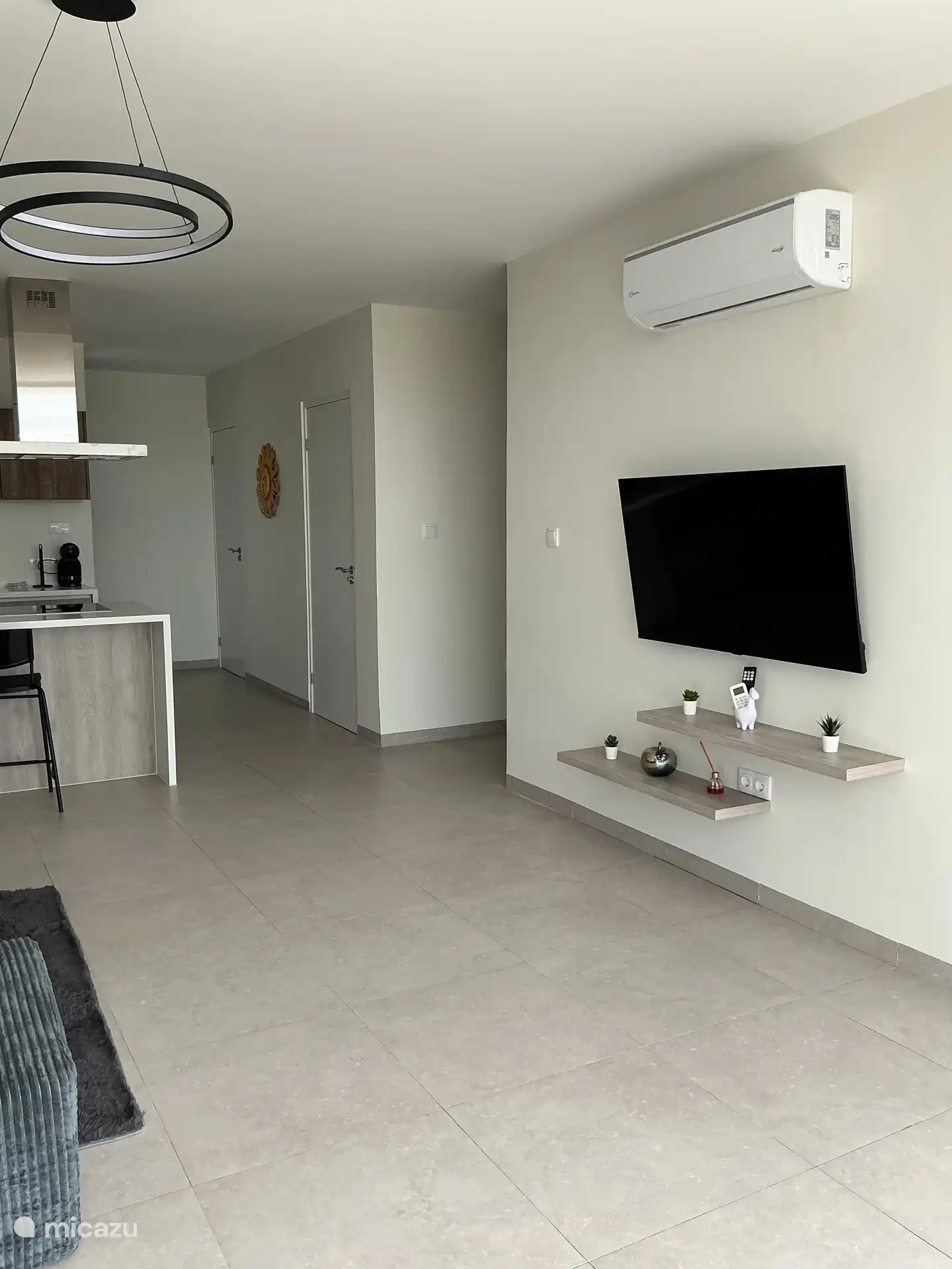 Uitzicht vanaf balkon 