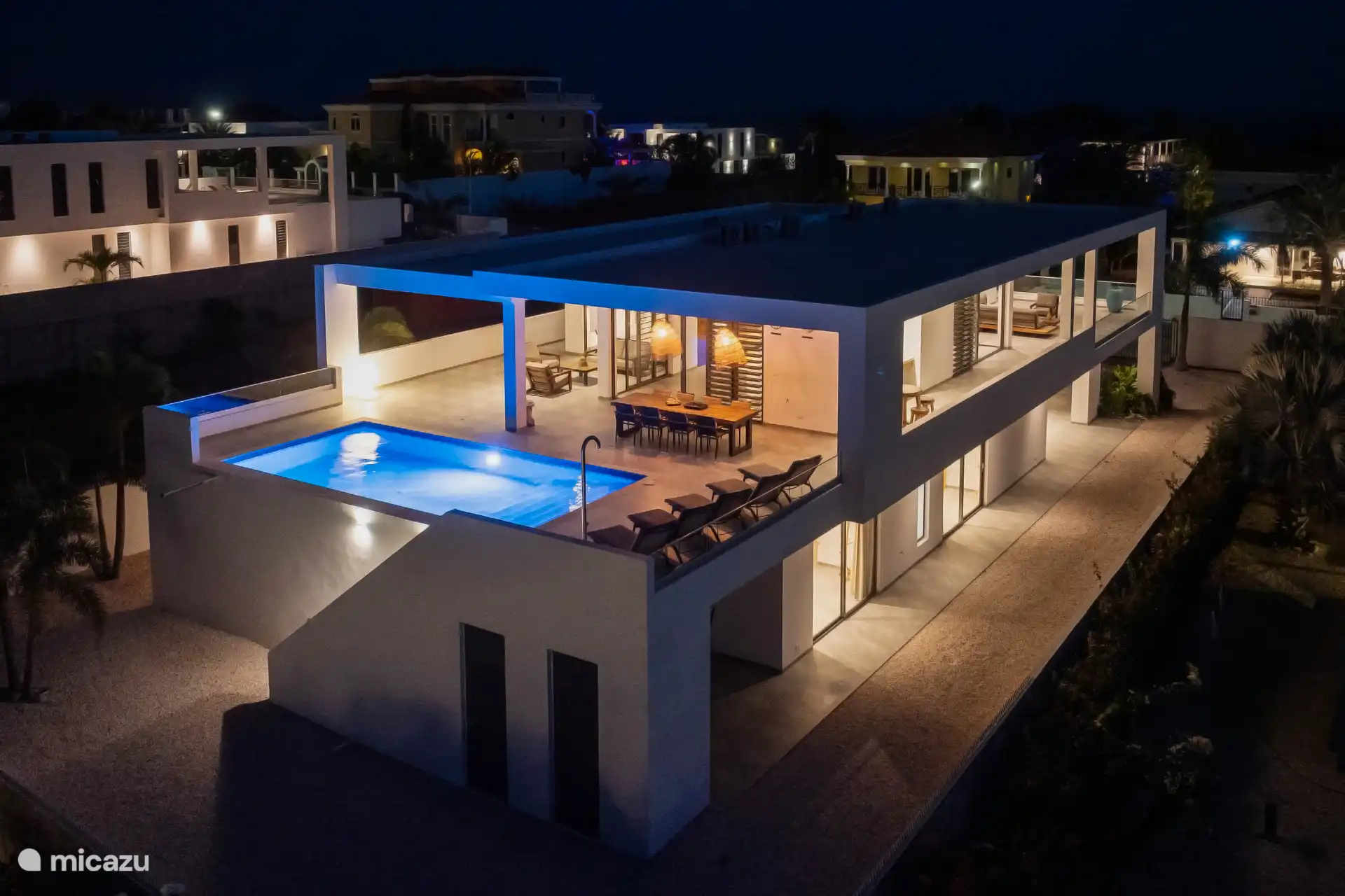 Grâce à cette disposition pratique, la villa est idéale pour les familles et les groupes d’amis.