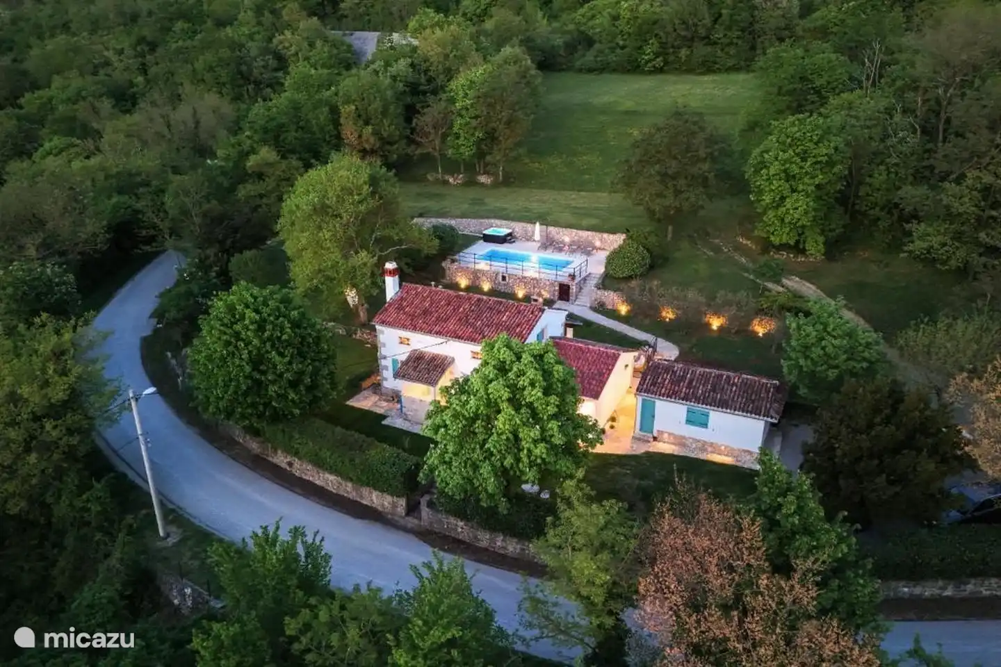 Villa Rocco en Croacia, Istria, Plomin - villa