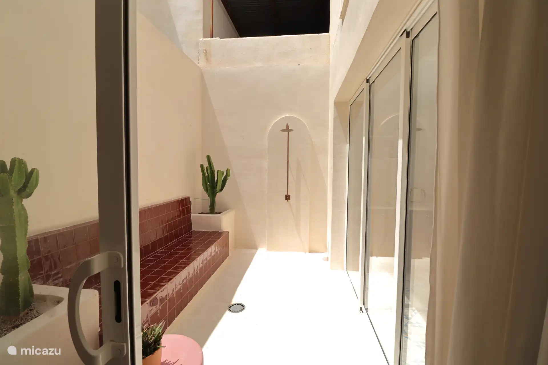 Large patio