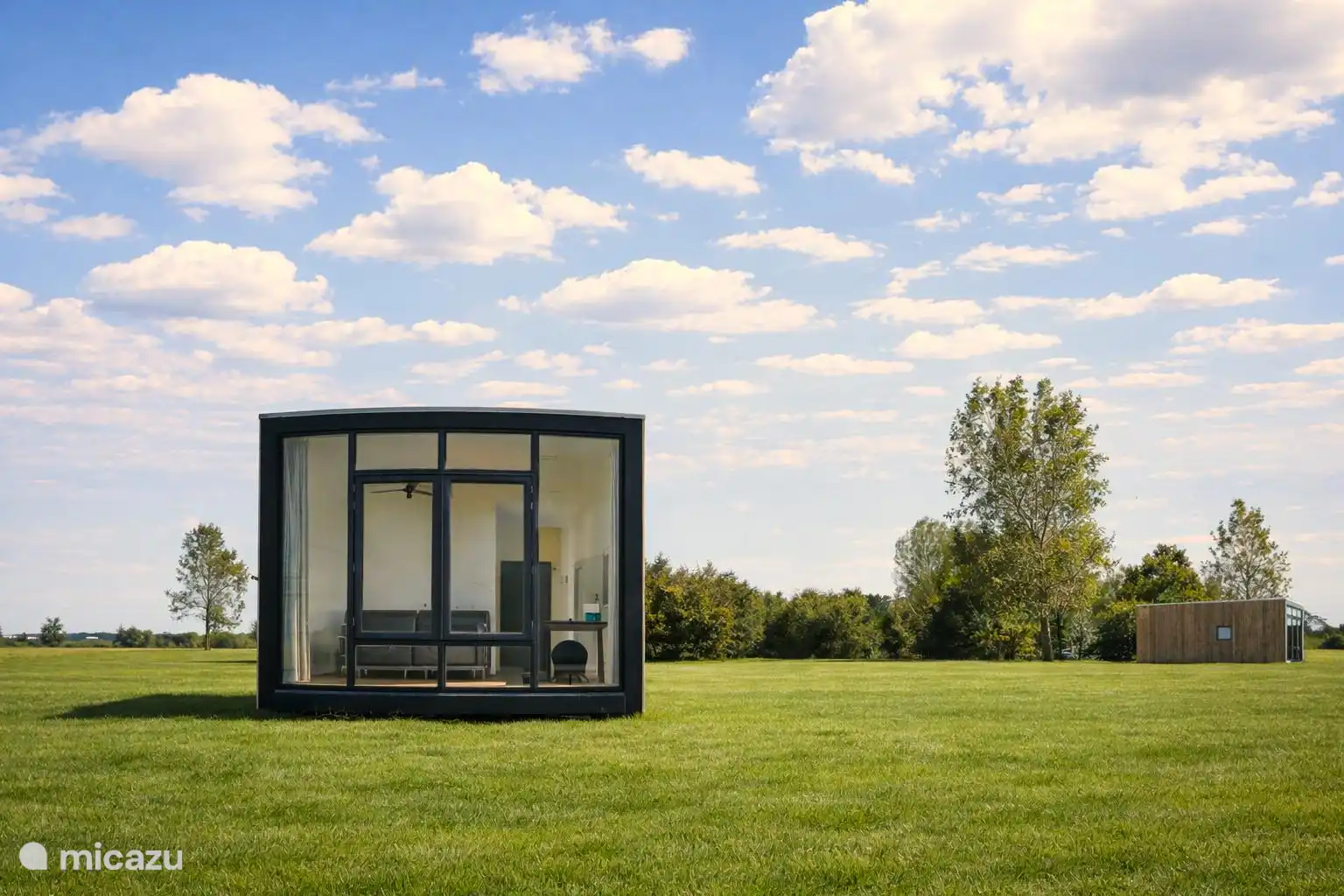 tiny house huren in Goëngahuizen, Friesland, Nederland - Leien Tiny House Cabin
