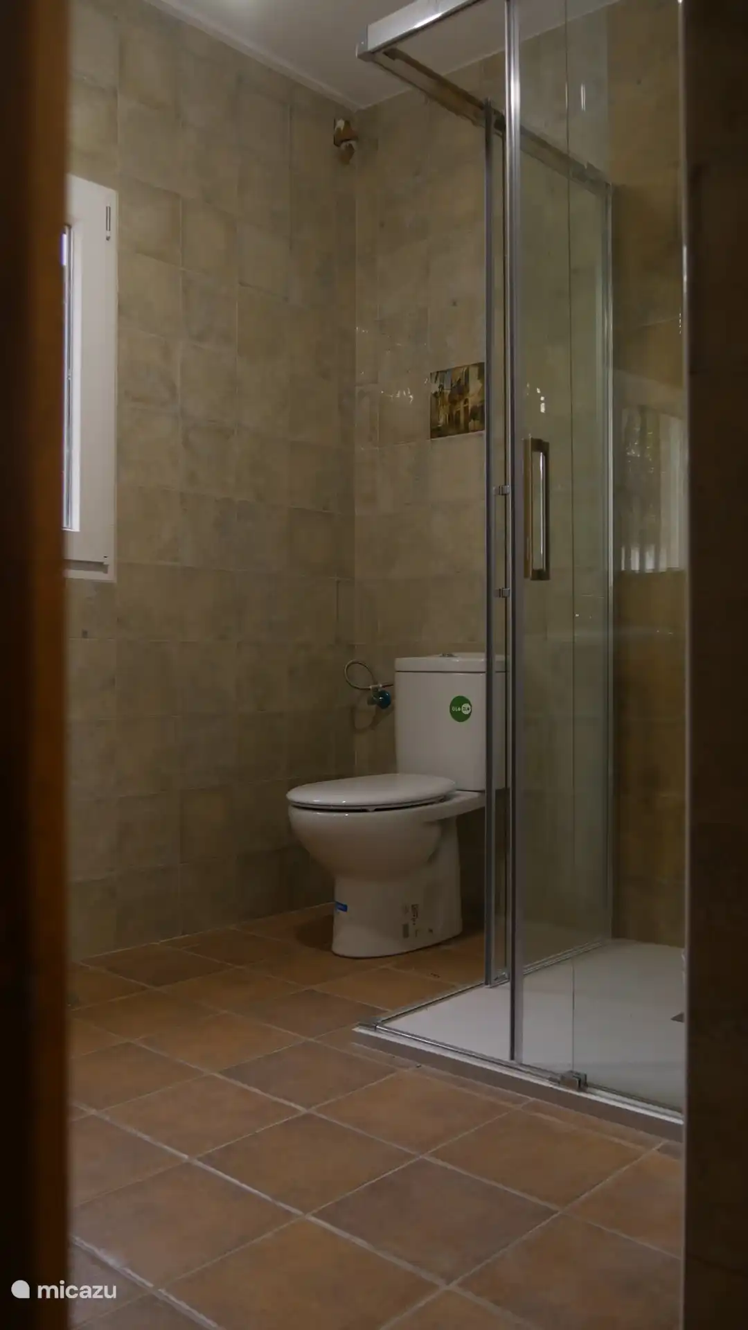 Badkamer met douche