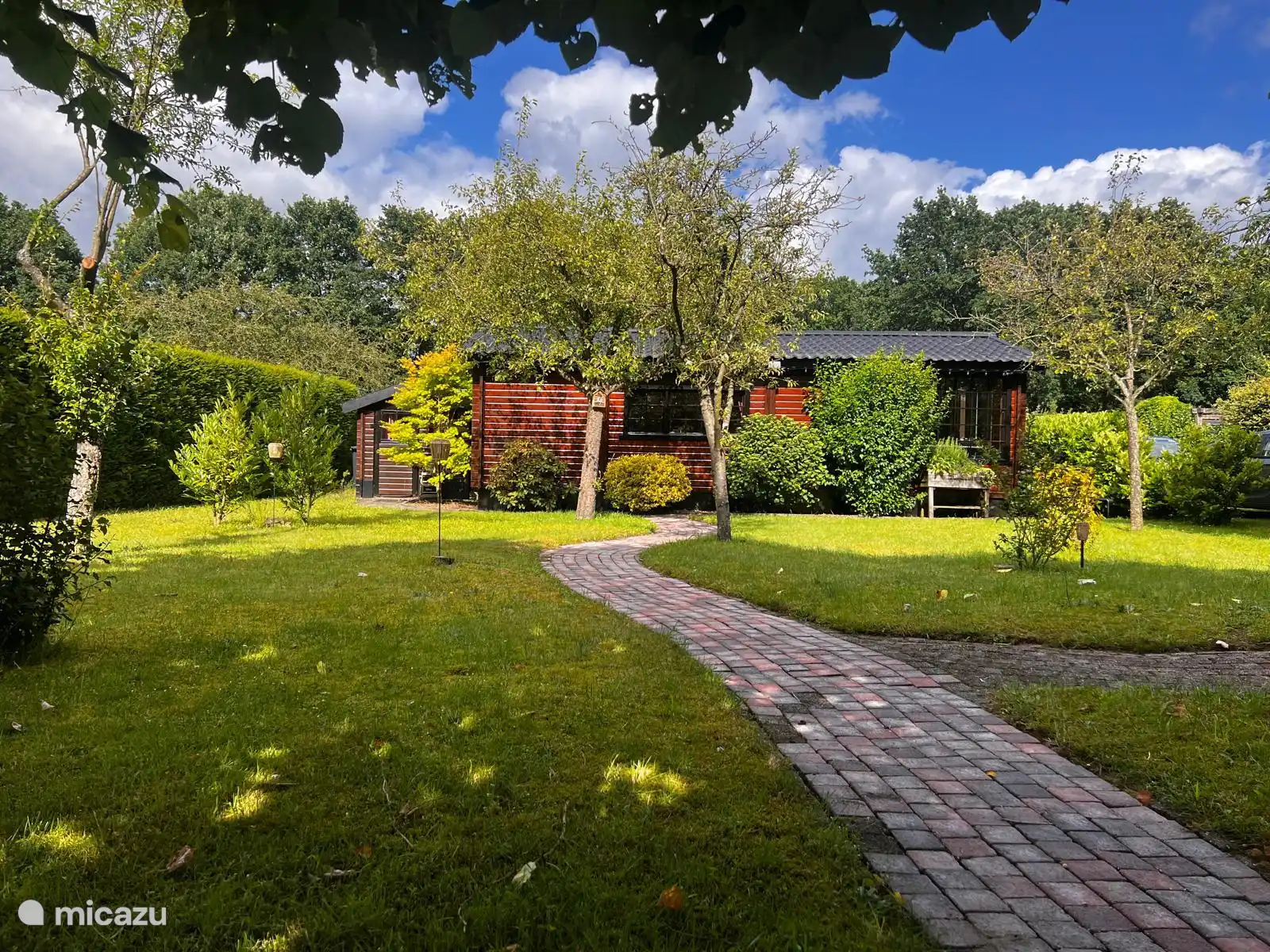 Offline Blokhut huren in Nederland, Gelderland, Hulshorst (Veluwemeer) - blokhut / lodge