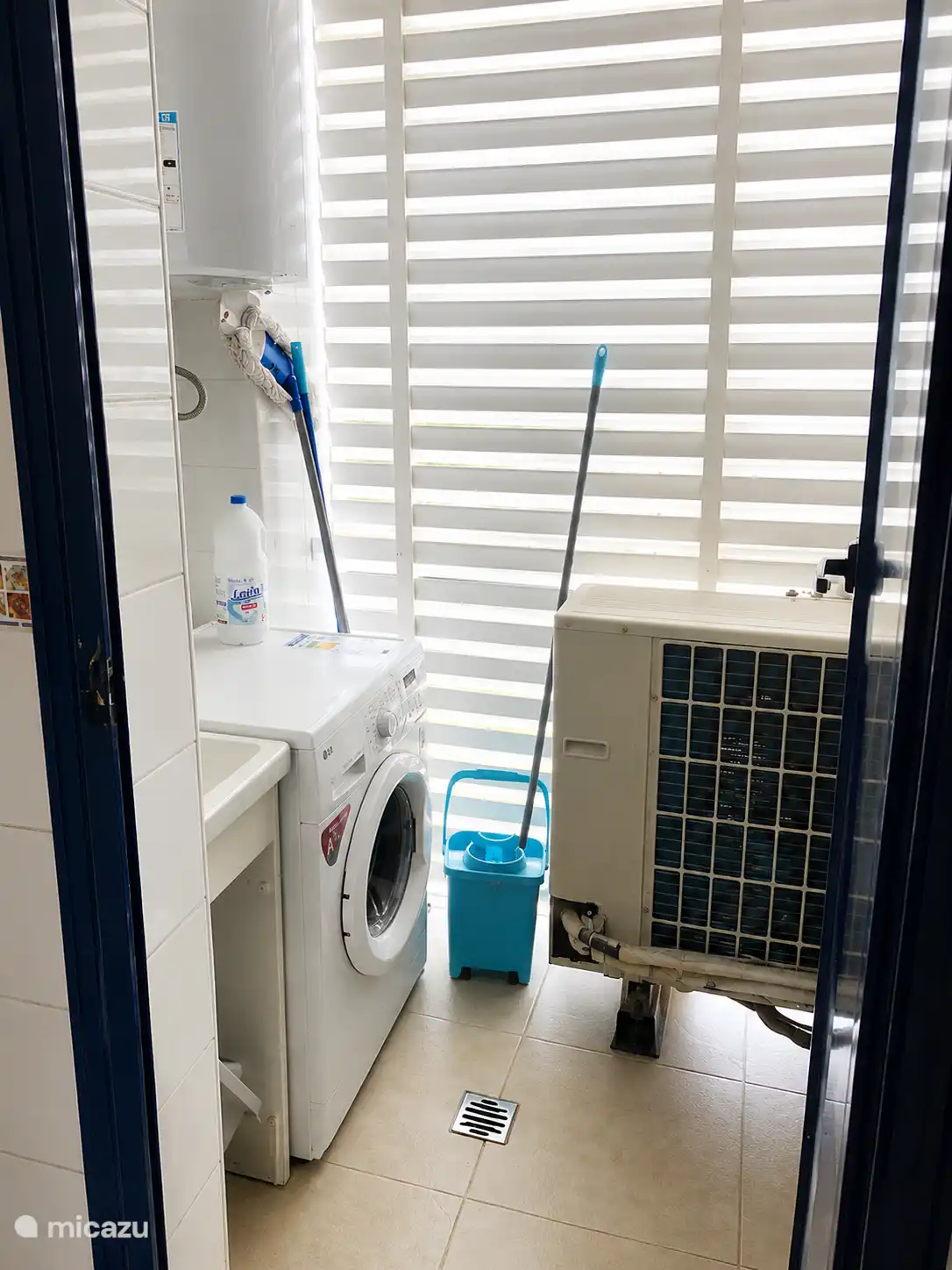 Bijkeuken voor het wassen van kleding