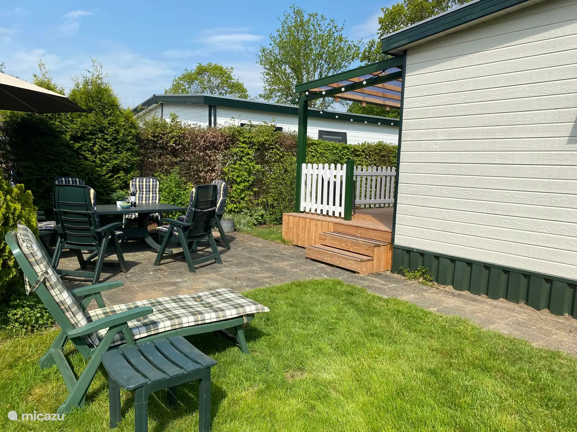 Tuin met terras