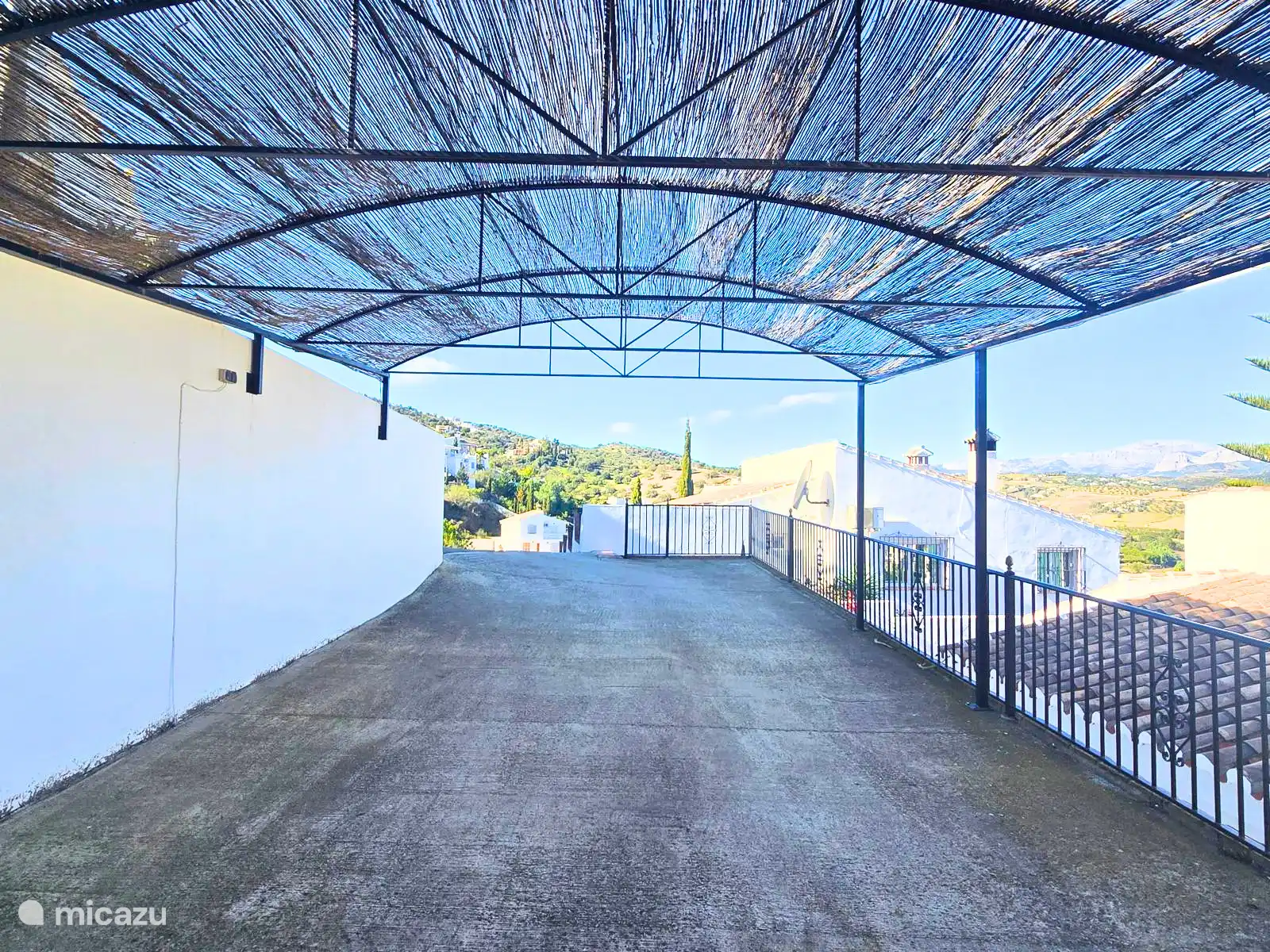 Parking area - all paved roads from the main road to the villa. Space for two cars