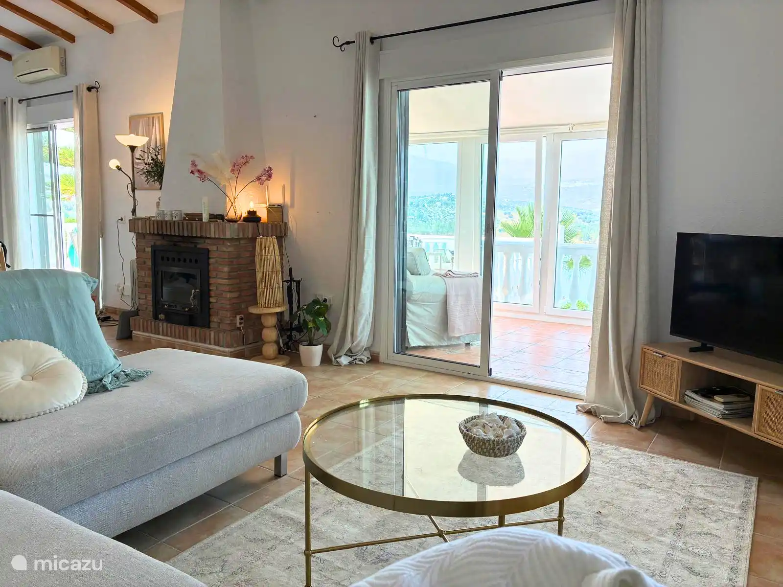 The living room