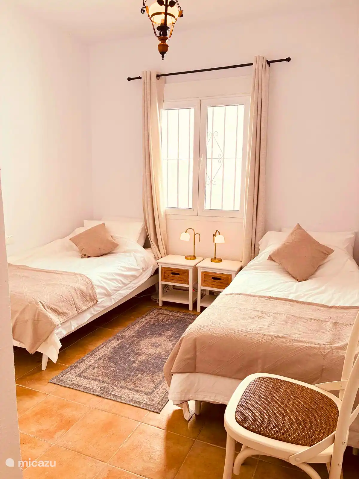 Two single beds