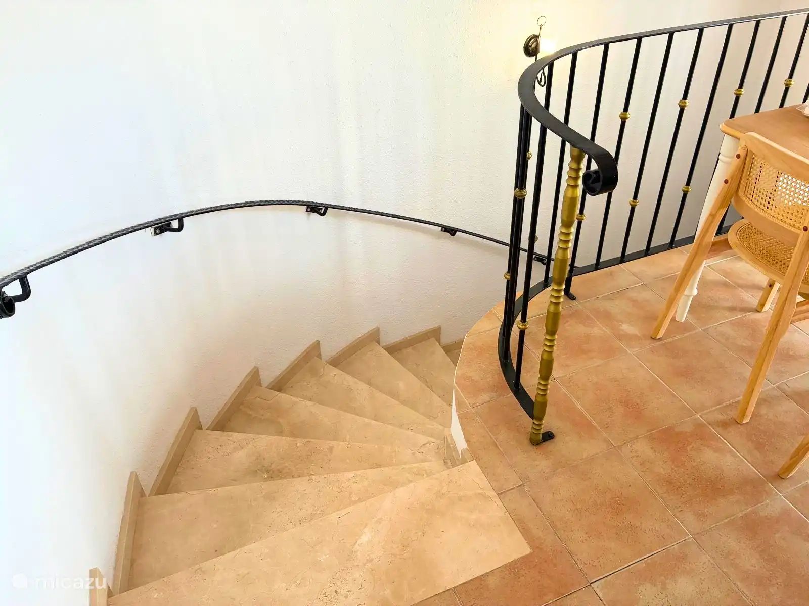 Stairs to the lower level