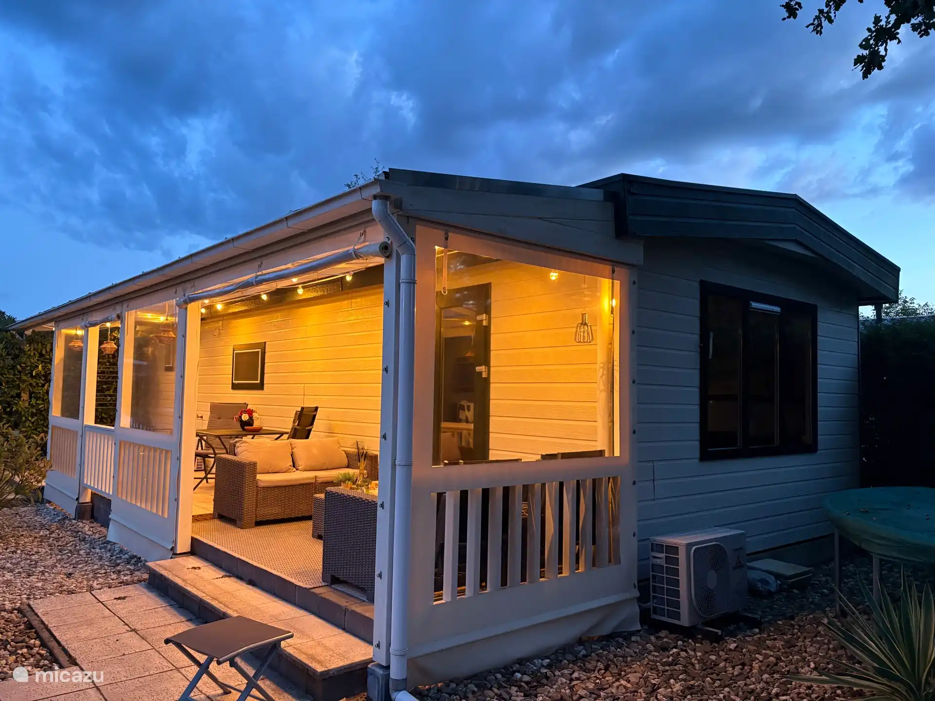 Vakantiewoning avond