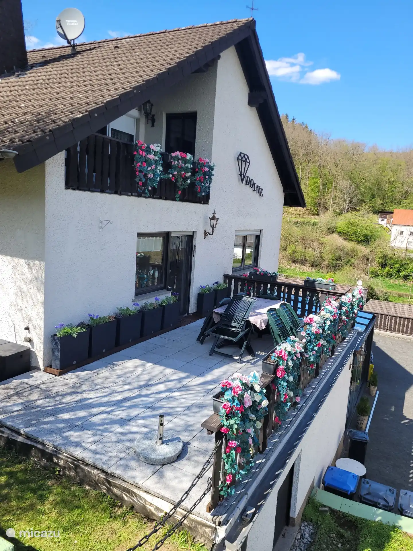Groot terras appartement op de eerste verdieping 