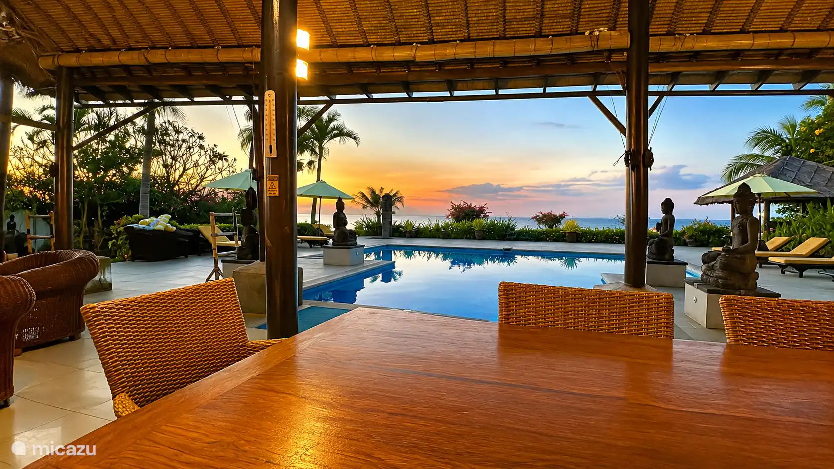Blick über das Bali-Meer