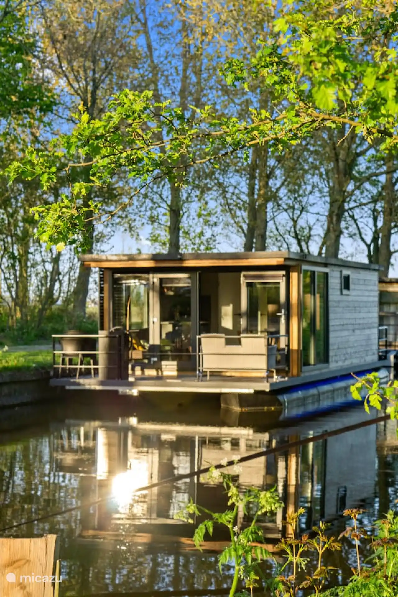 Pétoir Fokke Sleat avec terrasse privée sur l’eau