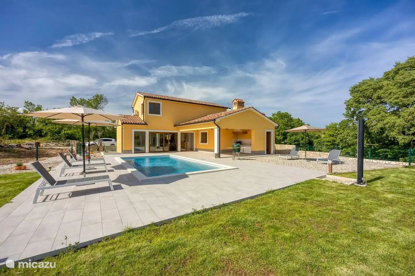 Wandern, Kroatien, Istrien, Labin, villa Villa AnaLucija