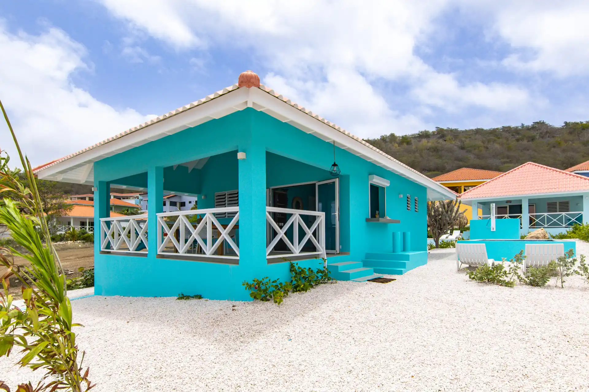 villa huren in Sint Willibrordus, Banda Abou (west), Curaçao -  Kas Karkó *Beveiligd resort*