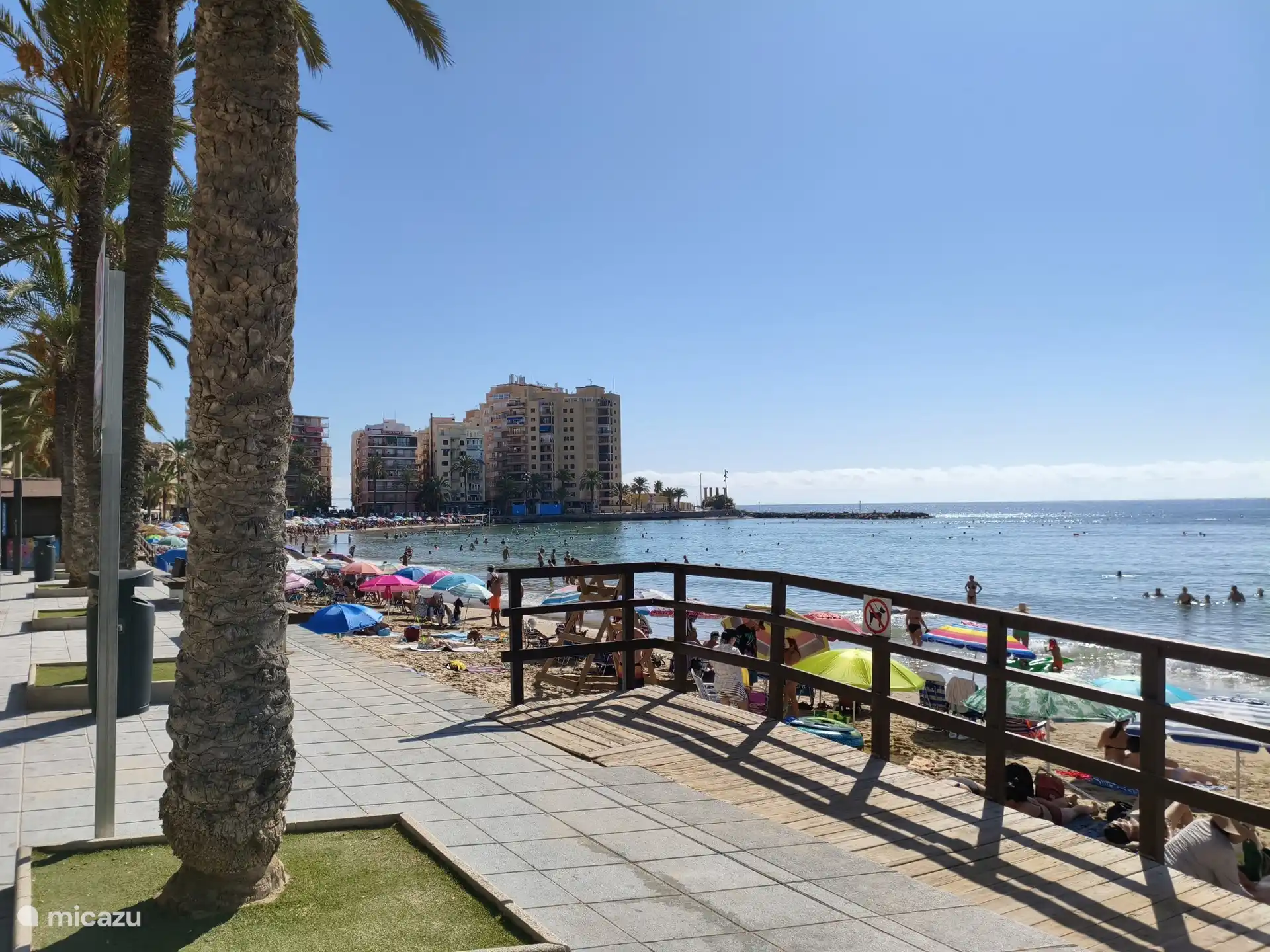 Playa del Cura strand en boulevard in Torrevieja