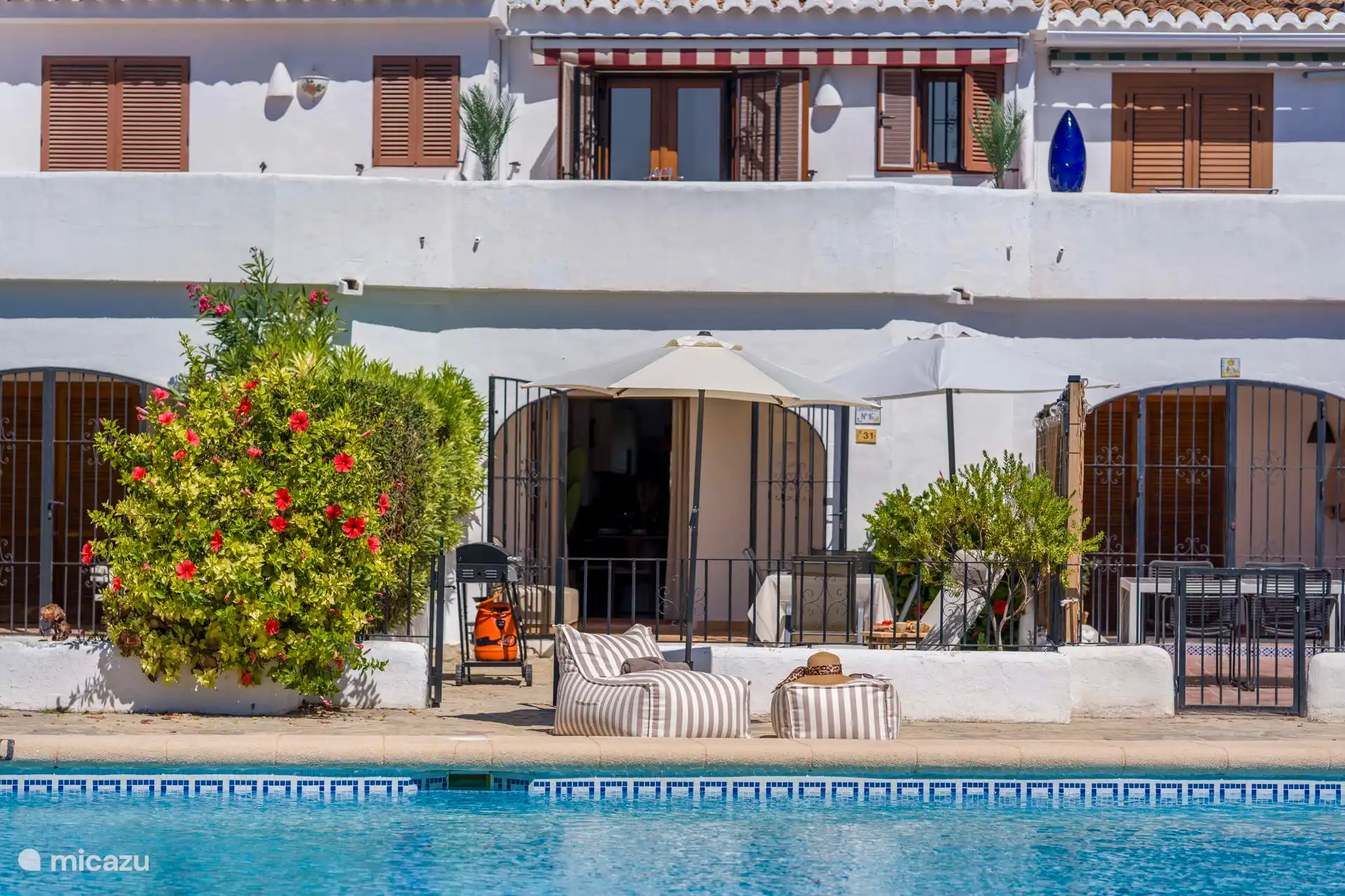 ferienhaus in Alicante, Spanien – Schwimmbad und Meerblick, 6 Personen. Moraira