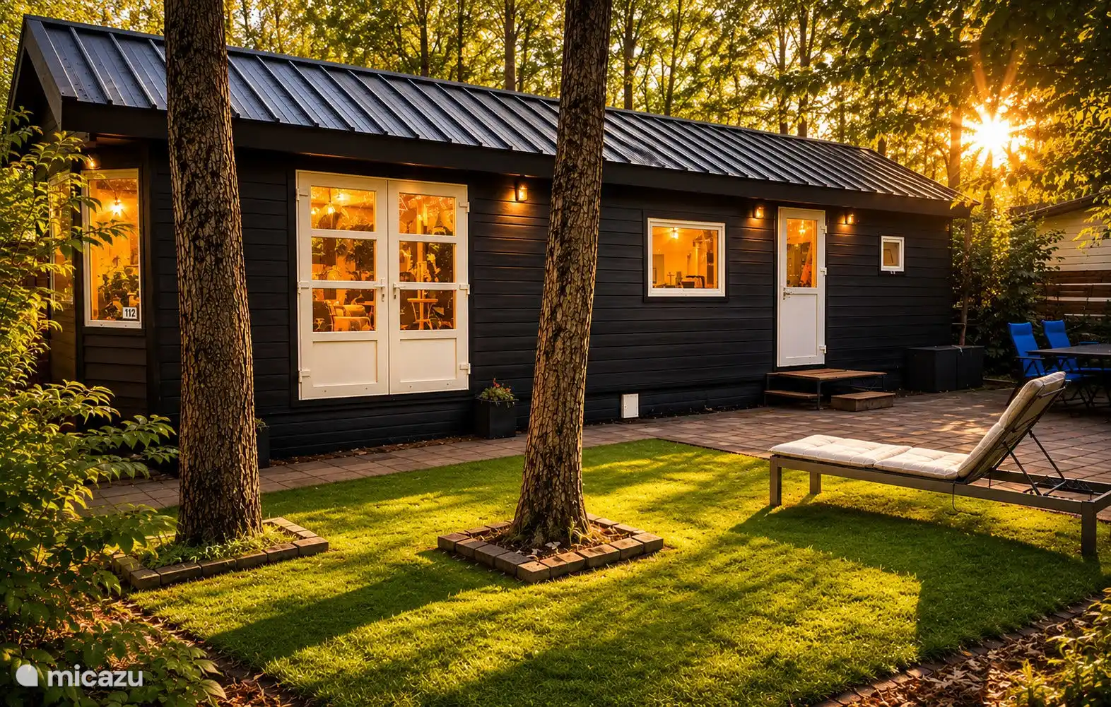 Lastminute chalet huren in Nederland, Noord-Brabant, Diessen – Knus boschalet comfort & natuur