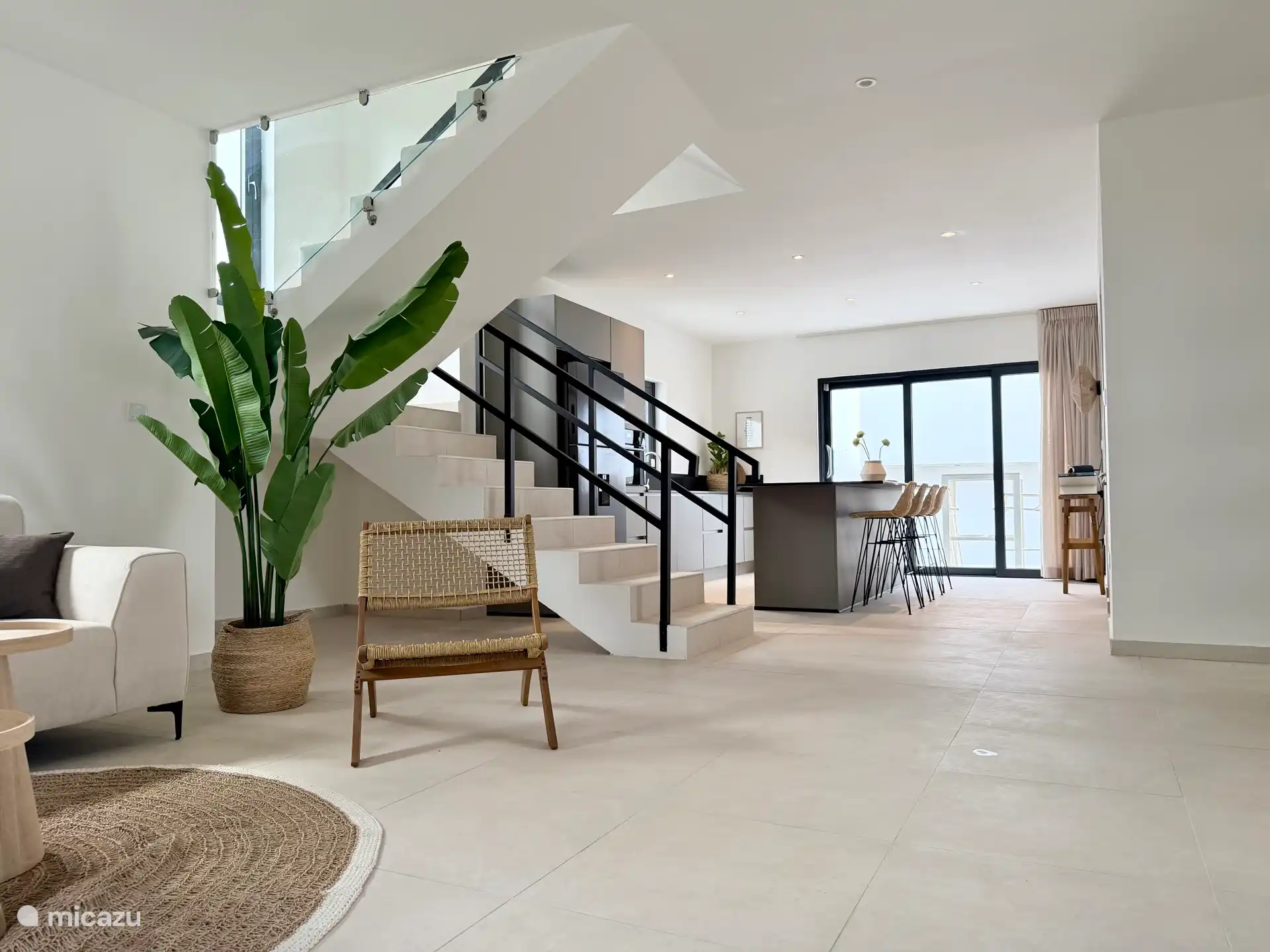 Ground floor. Living room + Kitchen