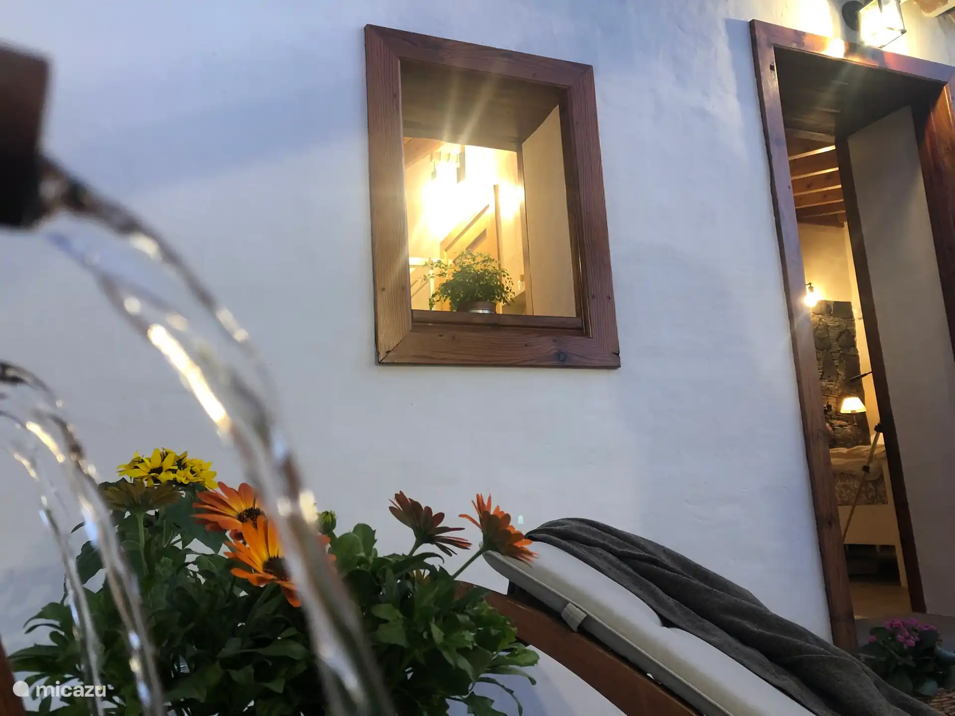 Fontein in de binnenplaats
