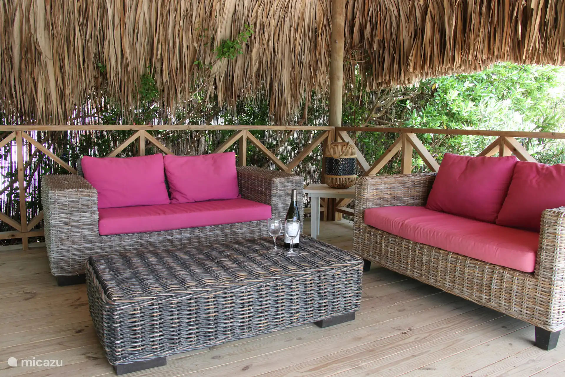 Genieten onder de palapa - Palm Oasis