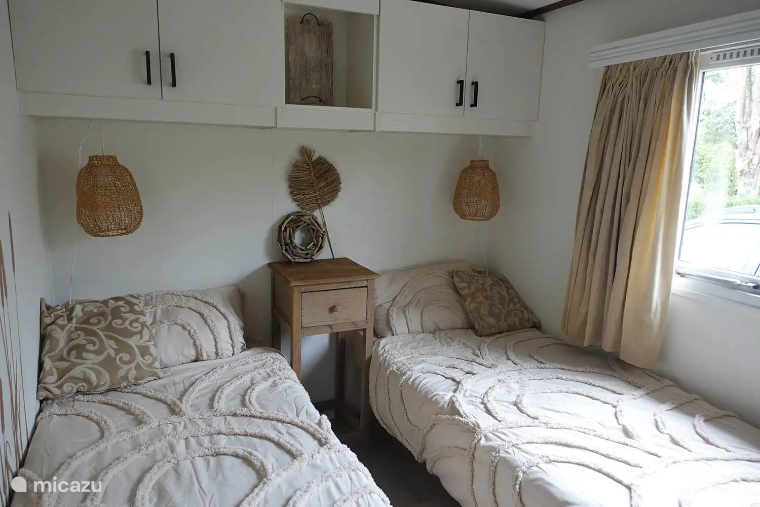 Dormitorio principal | Alquiler chalet de Zonnehof para 4 personas en Buitenplaats de Berghorst, en Stegeren, cerca de Ommen, Overijssel 