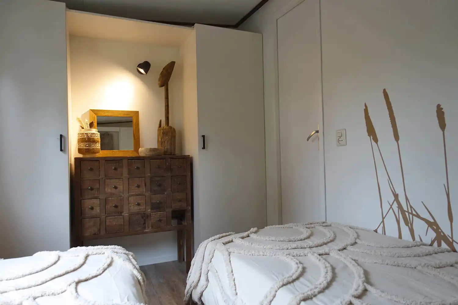 Dormitorio principal 3 | Alquiler chalet de Zonnehof para 4 personas en Buitenplaats de Berghorst, en Stegeren, cerca de Ommen, Overijssel 