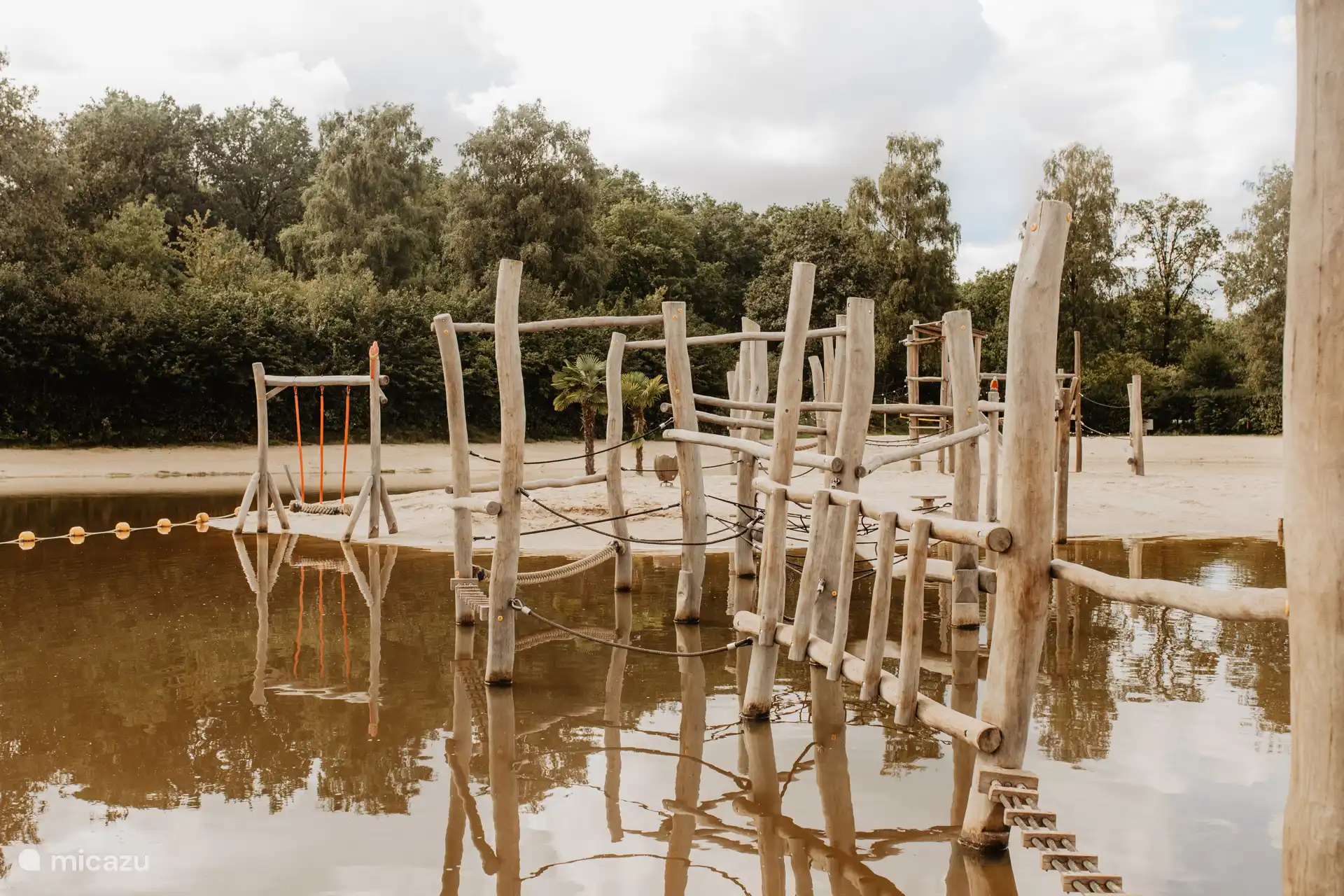 Parque de Wolventuin 2 cercano | Cerca del Jardín del Lobo | Alquiler chalet de Zonnehof en Buitenplaats de Berghorst, en Stegeren, cerca de Ommen, Overijssel 