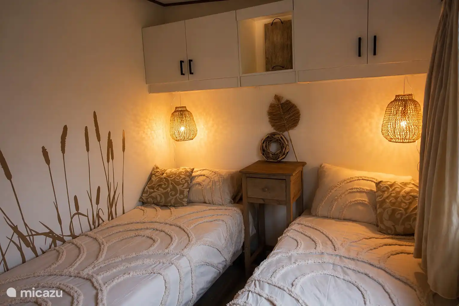 Dormitorio principal 2 | Alquiler chalet de Zonnehof para 4 personas en Buitenplaats de Berghorst, en Stegeren, cerca de Ommen, Overijssel 