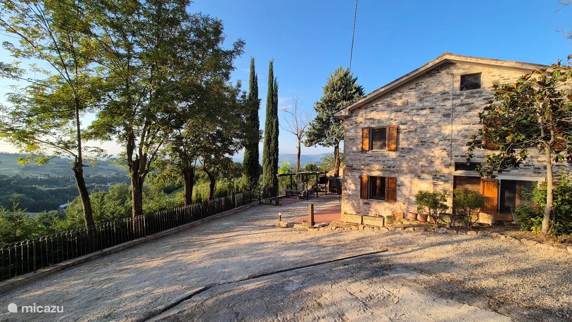 In de natuur, Italië, Marche, Macerata, villa Casa Luciana