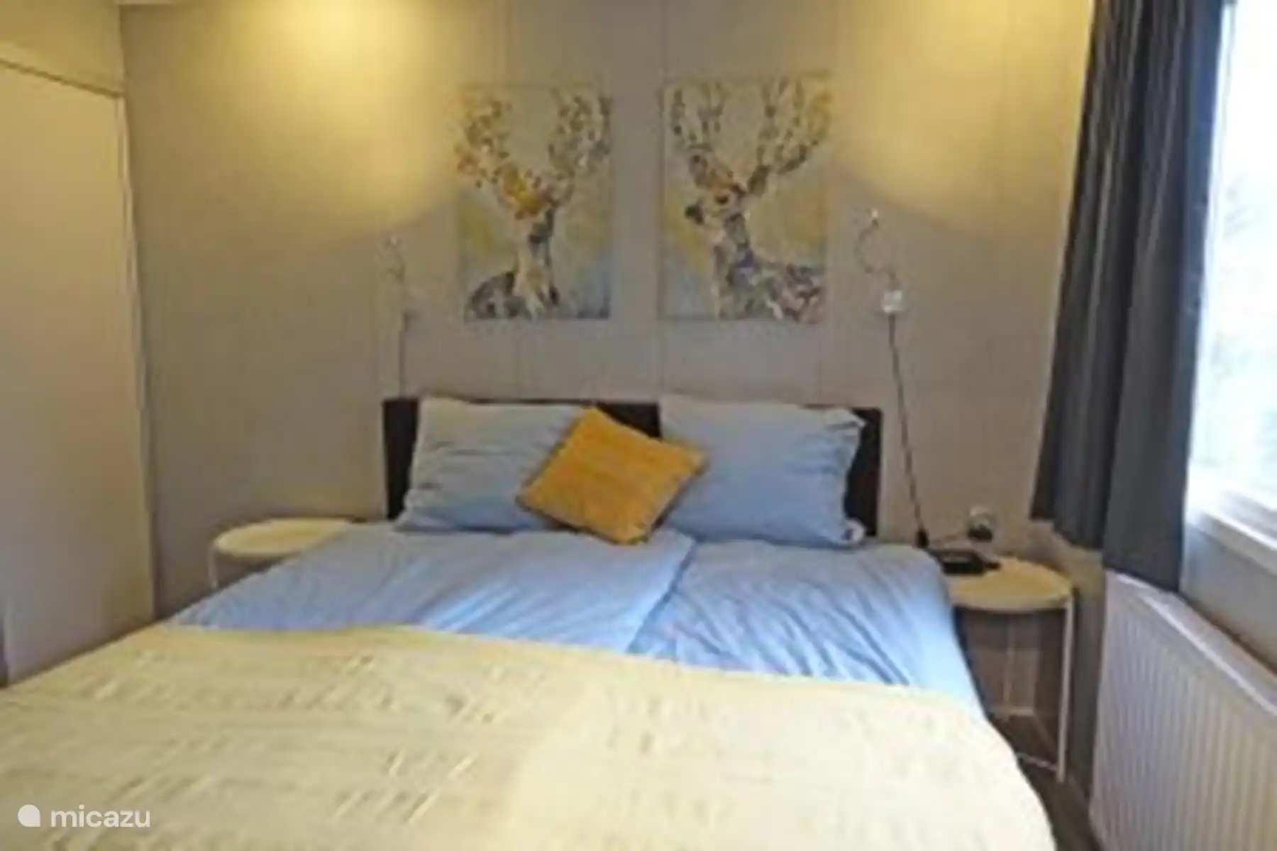 Dormitorio principalVechtdal chalet Zonnezicht en Buitenplaats de Berghorst en Stegeren, OV. 