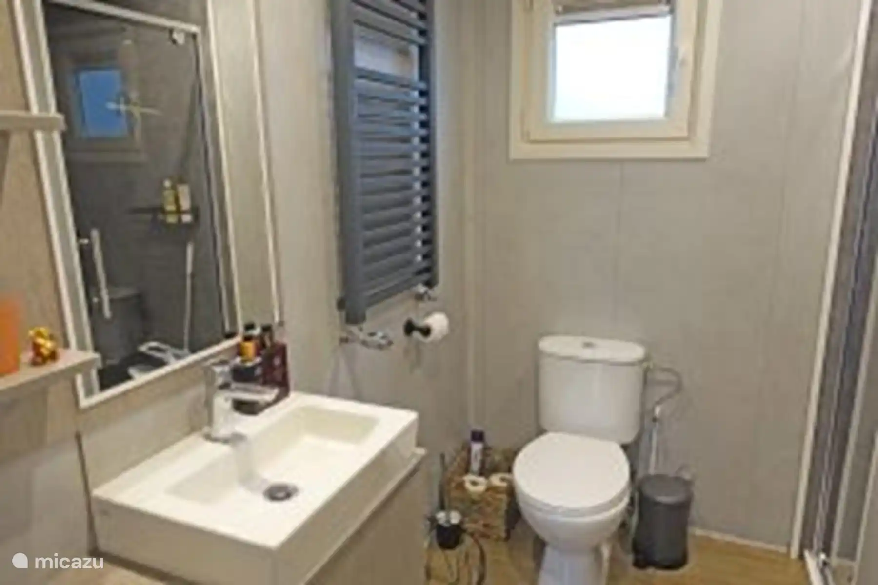Baño Vechtdalchalet Zonnezicht en Buitenplaats de Berghorst en Stegeren, OV. 