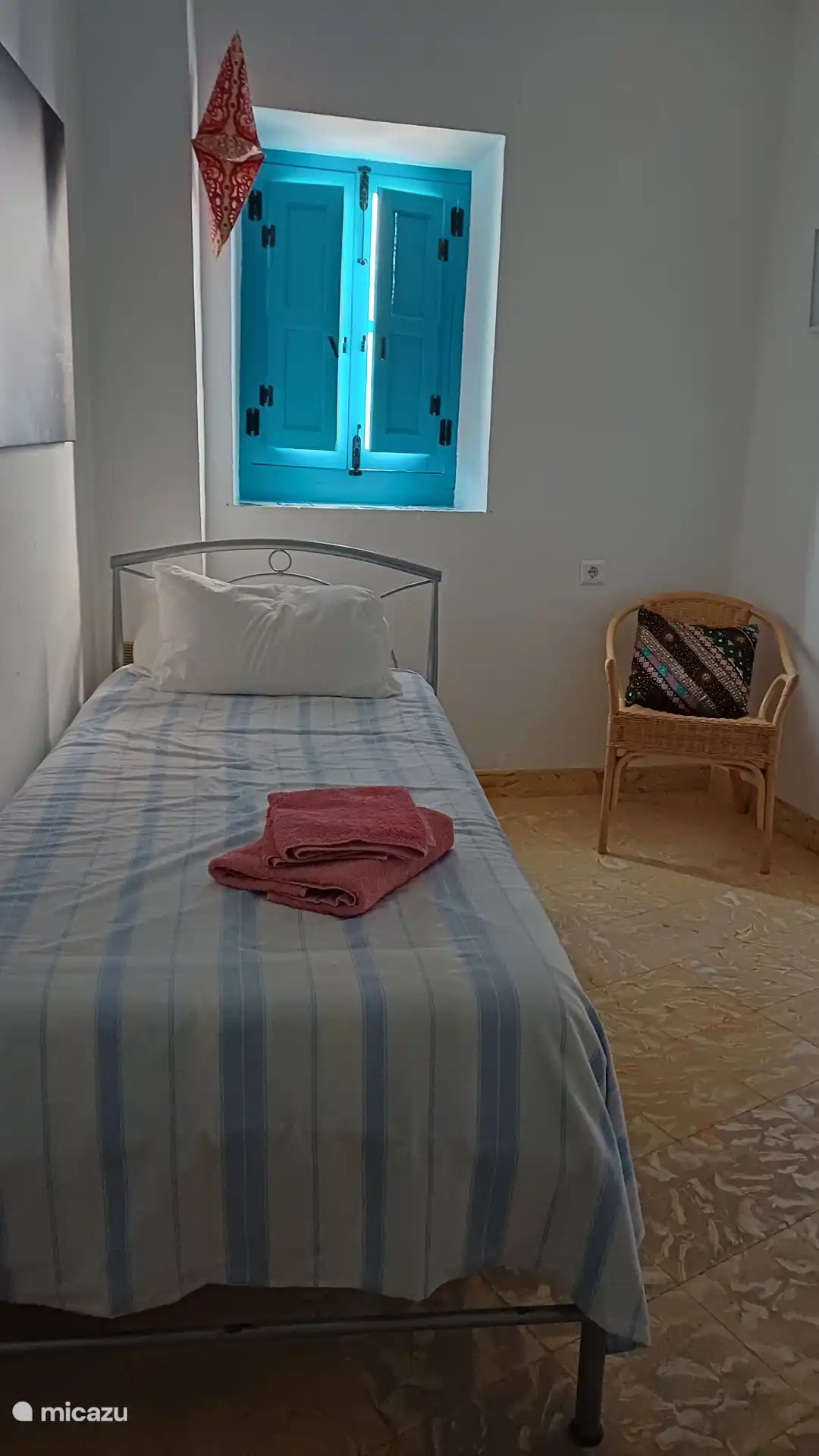 Die dritte Schlafanlage verfügt über zwei separate Zimmer, jeweils mit einem Bett